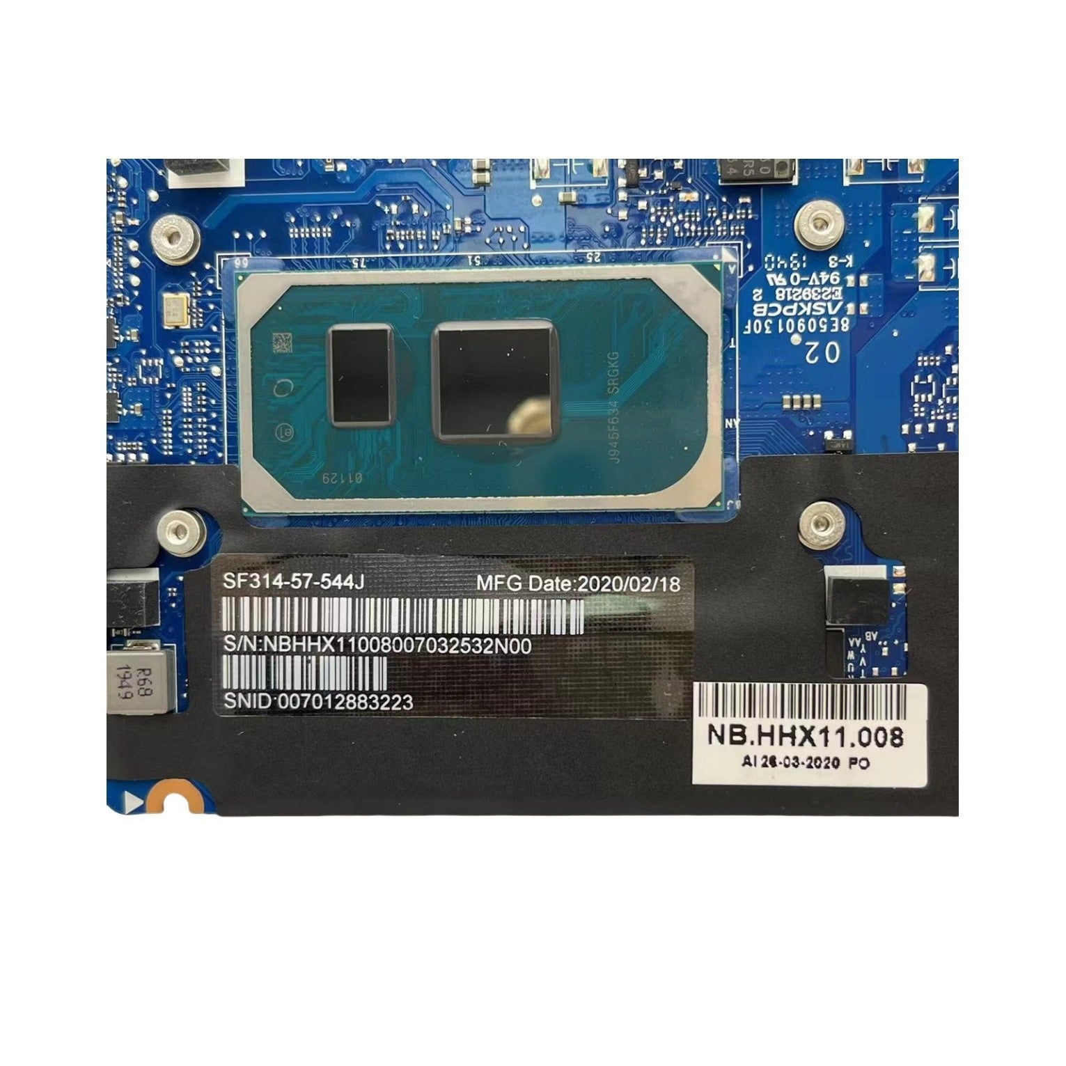 Acer Swift SF314-57 Motherboard NB8511_PCB_MB_V4 i5-1035G1 8GB NBHHX11008 - Bighao-Era Laptop part