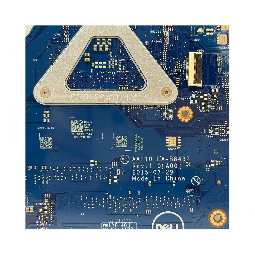 LA-B843P Dell Inspiron 15 5558 Motherboard 0NRNP9 Celeron 3205U UMA Replacement - Bighao-Era Laptop part