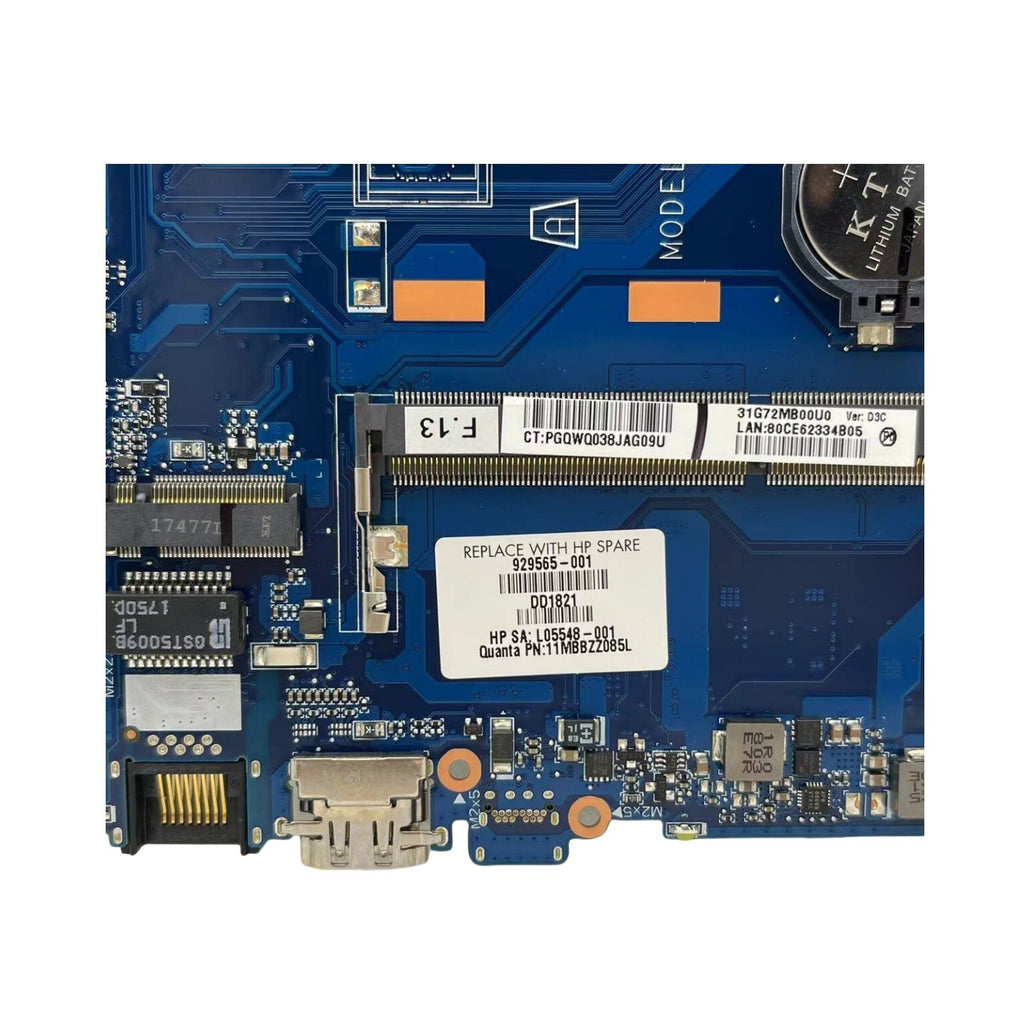 HP Pavilion 14-BP Motherboard DAG72DMB6D0 N3060 CPU 929565-001 929565-601 - Bighao-Era Laptop part