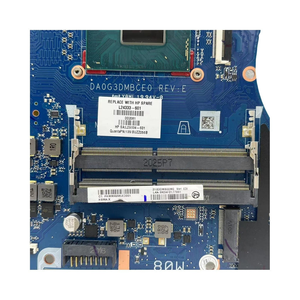 HP Omen 15-DC Motherboard DA0G3DMBCE0 for i5-8300H GTX1060 3GB-GPU - Bighao-Era Laptop part