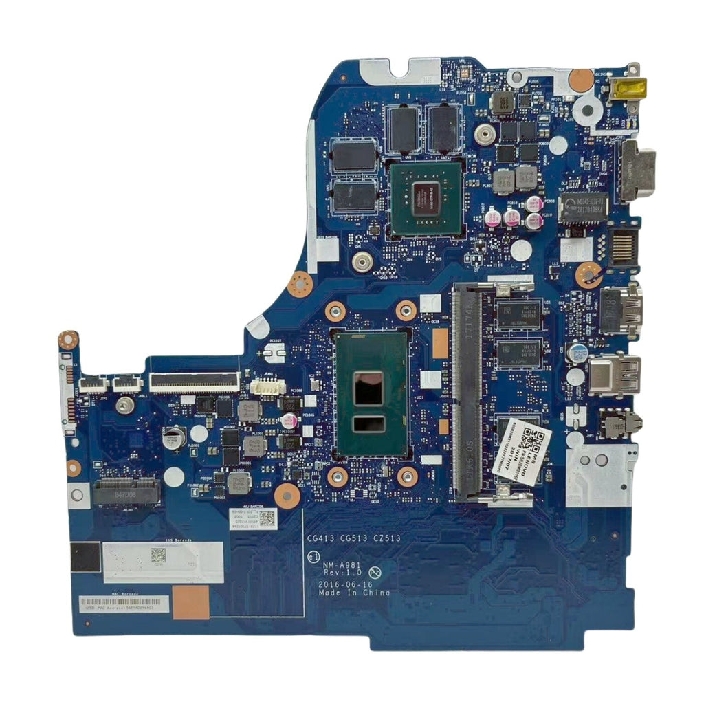Lenovo Ideapad 510-15IKB Motherboard NM-A981 i7-7500U 940MX/2G 4GB for Optimal Performance - Bighao-Era Laptop part