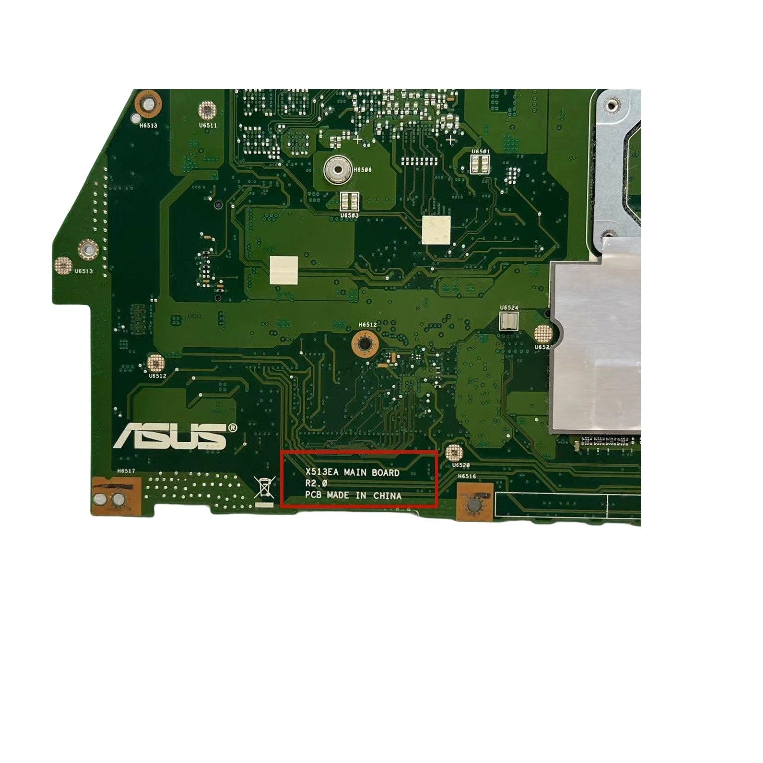 ASUS X513EA Motherboard X513EAN with i7-1165G7 Processor and 8GB RAM - Bighao-Era Laptop part