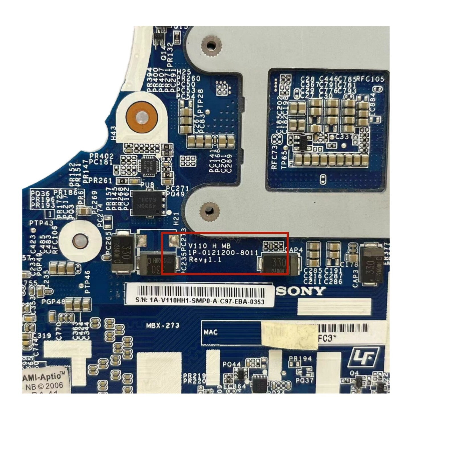 Sony Vaio SVE14 Motherboard MBX-273 A1882129A HD7600M 2G GPU Replacement - Bighao-Era Laptop part