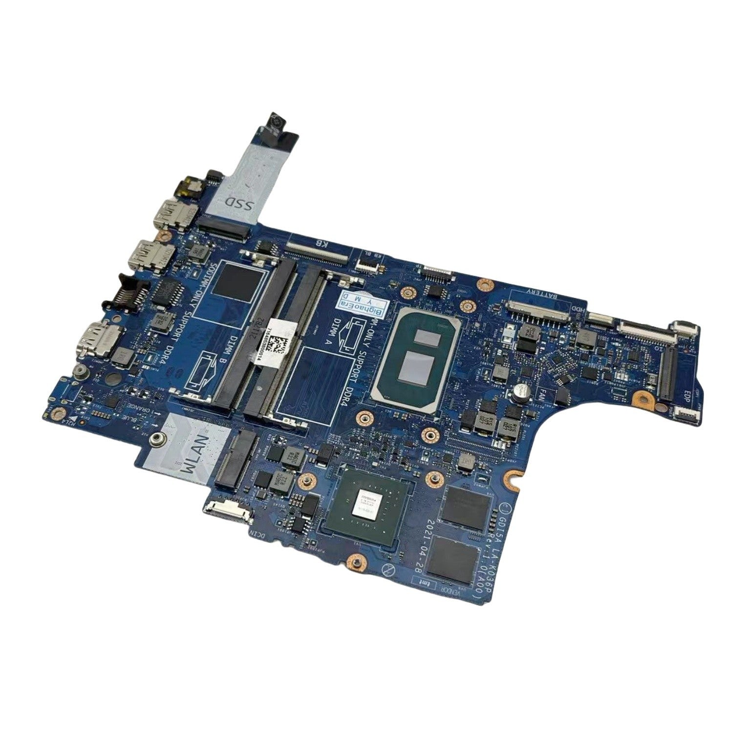Dell Vostro 3501 Motherboard LA-K036P i5-1135G7 MX330 2G - Bighao-Era Laptop part