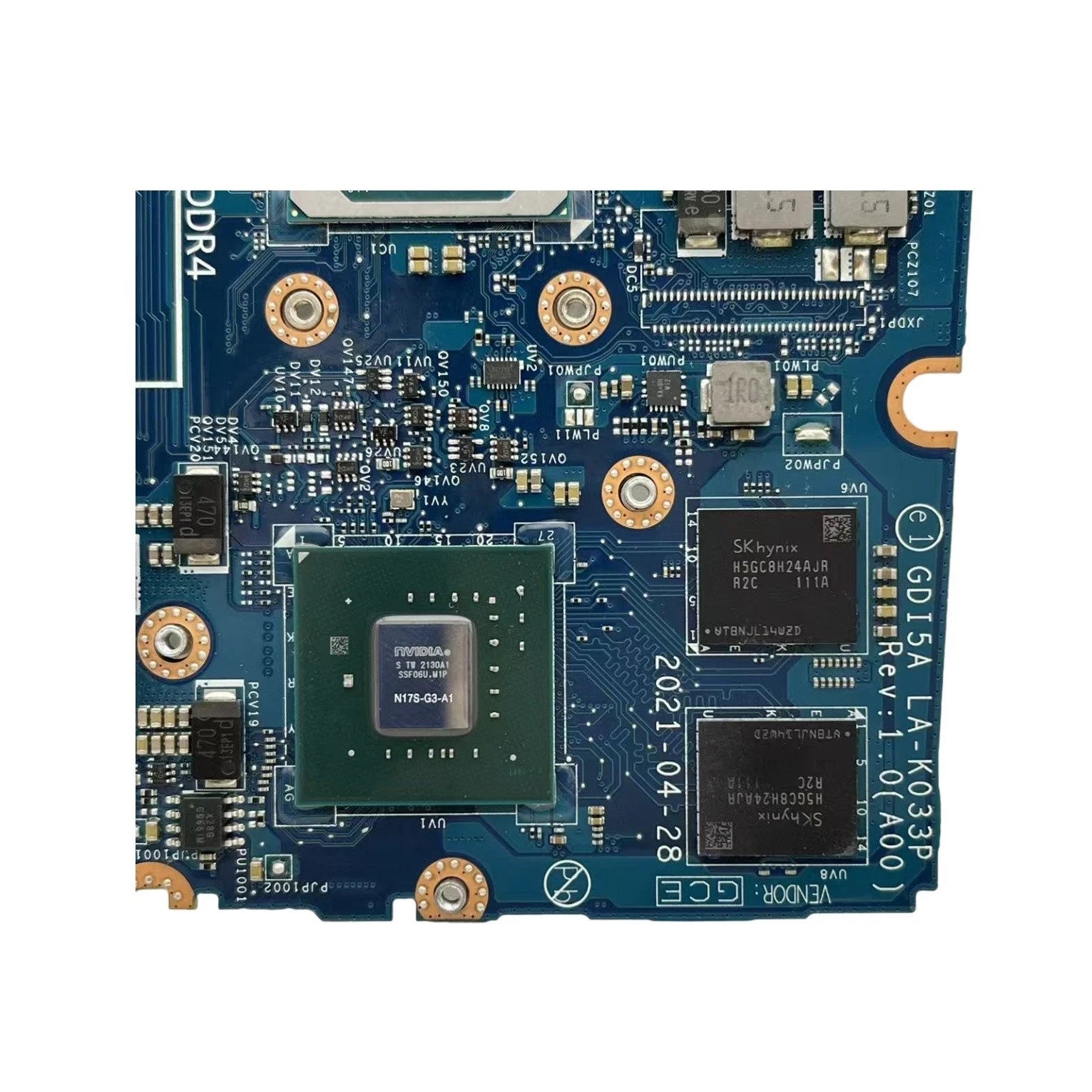 Dell Inspiron 3501 Motherboard LA-K033P with i7-1165G7 CPU and MX330 2GB Graphics - Bighao-Era Laptop part
