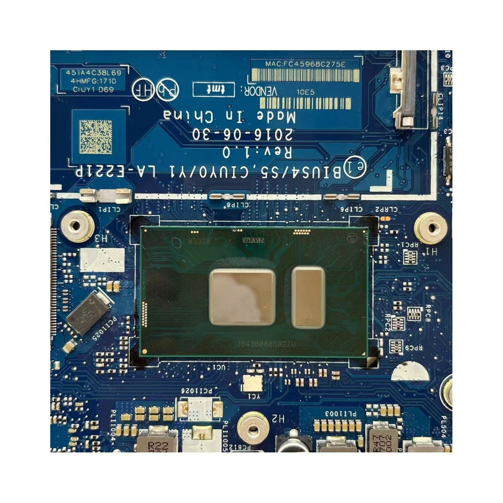 Lenovo FLEX 4-1580 Motherboard 5B20M32599 R7 M460-2G GPU i5-7200U LA-E221P - Bighao-Era Laptop part