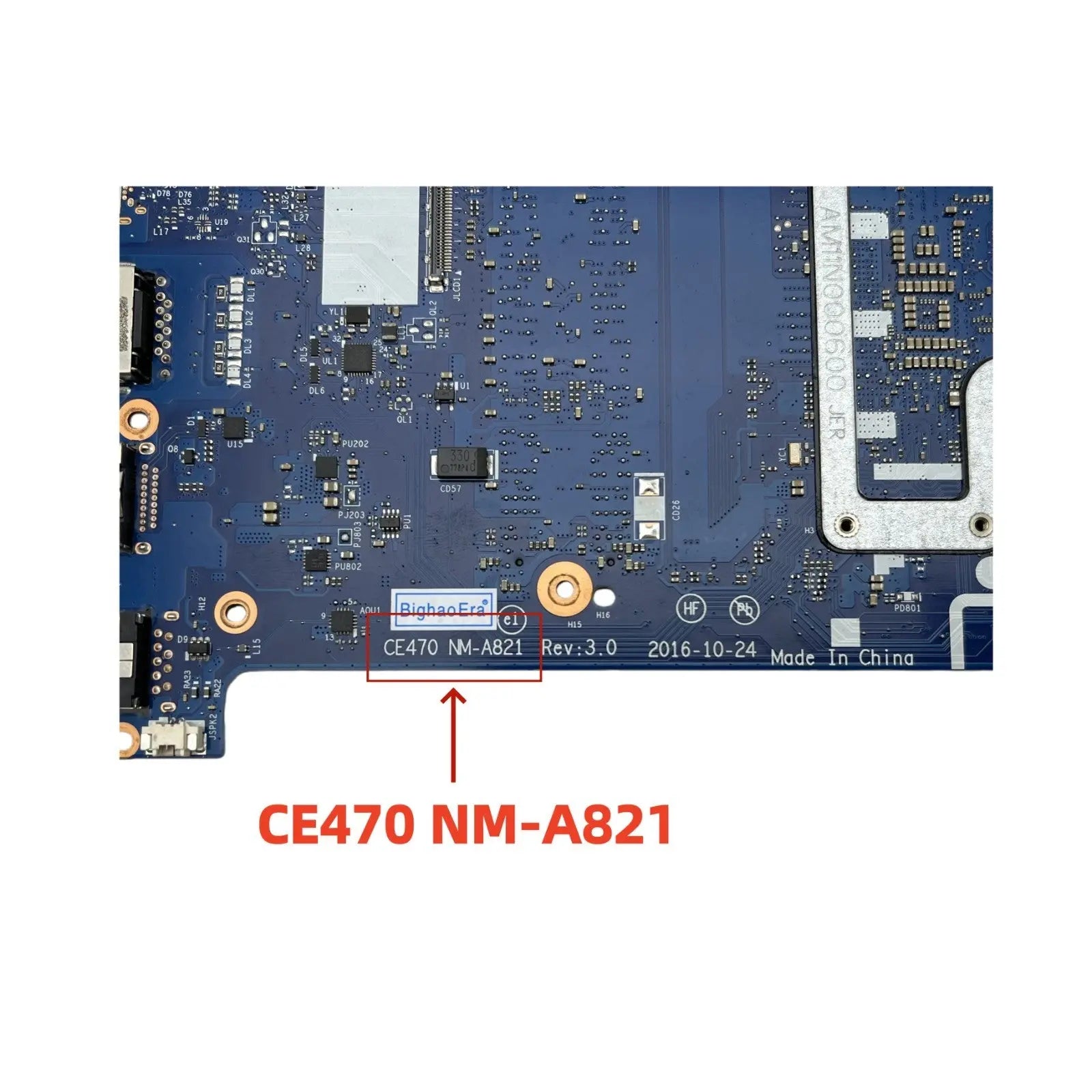 NM-A821 Lenovo ThinkPad E470 Motherboard with i5-7200U CPU 01EN245 - Lenovo Laptop part