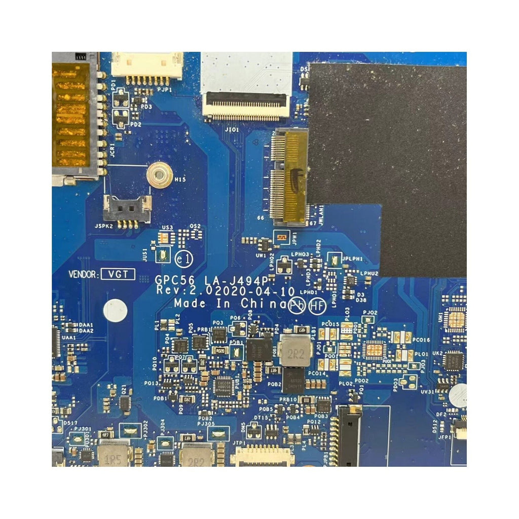 GPC56 LA-J494P HP Envy X360 Motherboard with i5-1035G1 CPU L93868-601 - Bighao-Era Laptop part