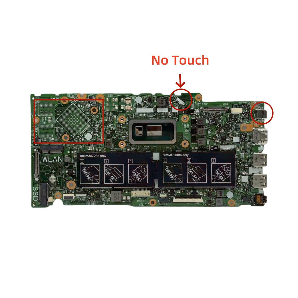 Dell Inspiron 5481 Motherboard 17859-1 04G9HV with i5-8265U Processor - Bighao-Era Laptop part