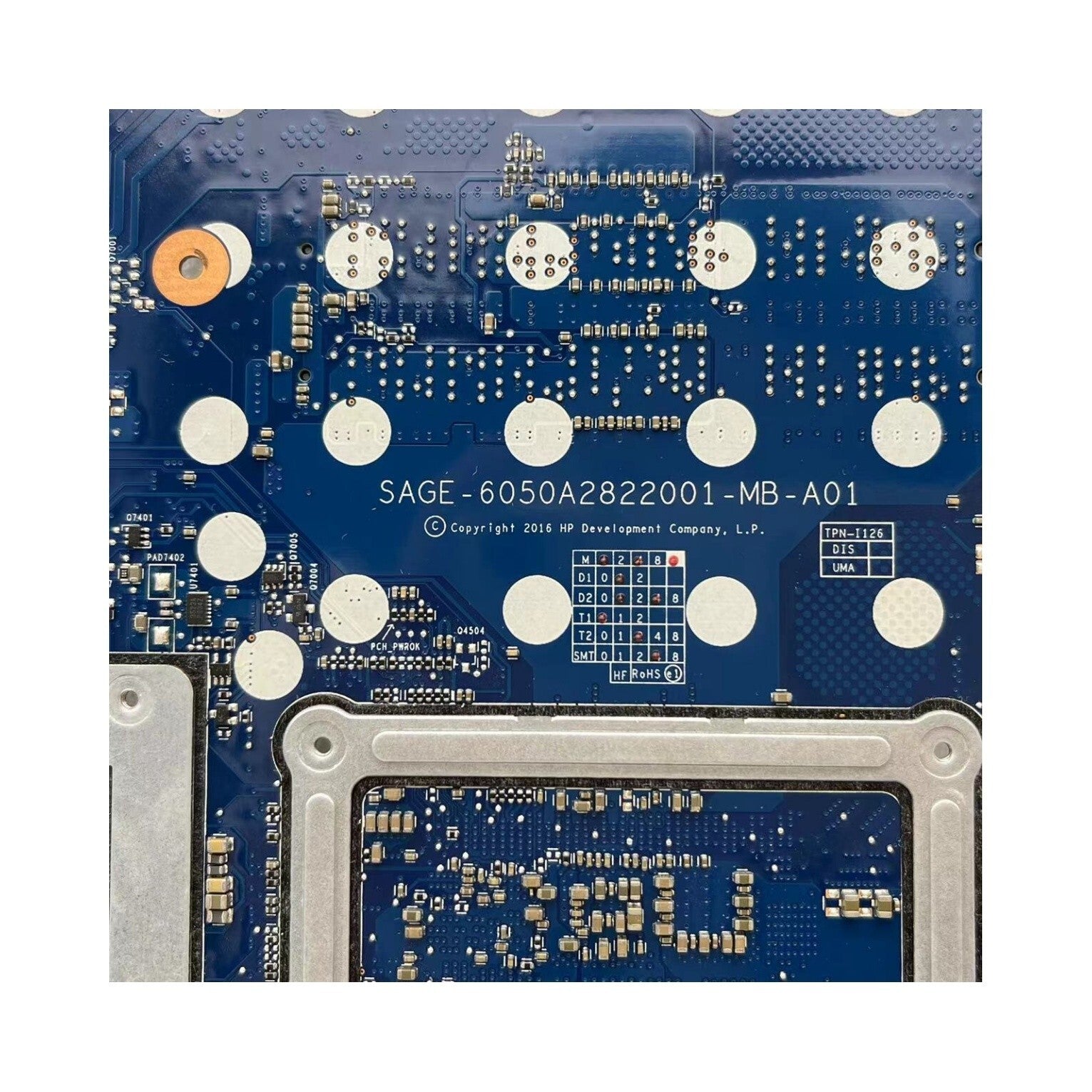 6050A2822001 For HP Envy M7-U Laptop Motherboard i7-6500U CPU GT940MX-2GB 857297-001 - Bighao-Era Laptop part