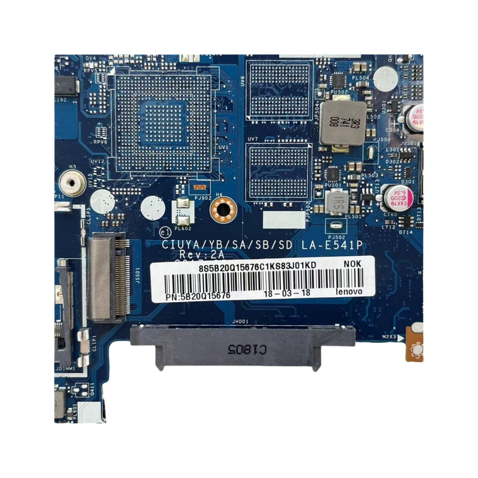 Lenovo Yoga 520-14IKB Motherboard LA-E541P i5-8250U 5B20Q15676 Upgrade - Bighao-Era Laptop part