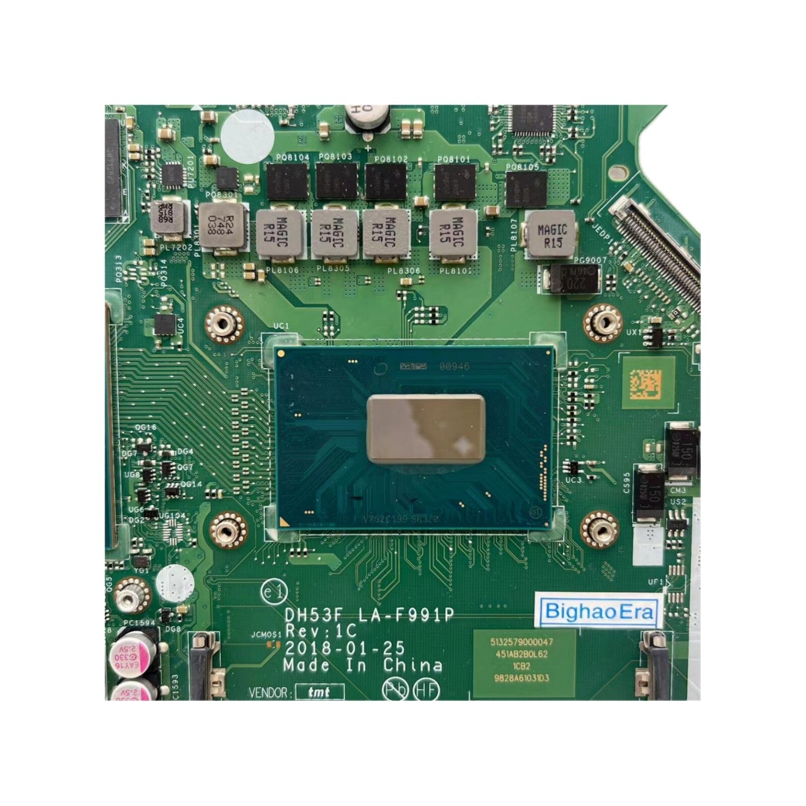 LA-F991P ACER Nitro AN515-52 Motherboard i5-8300H GTX1060 6GB-GPU - Bighao-Era Laptop part