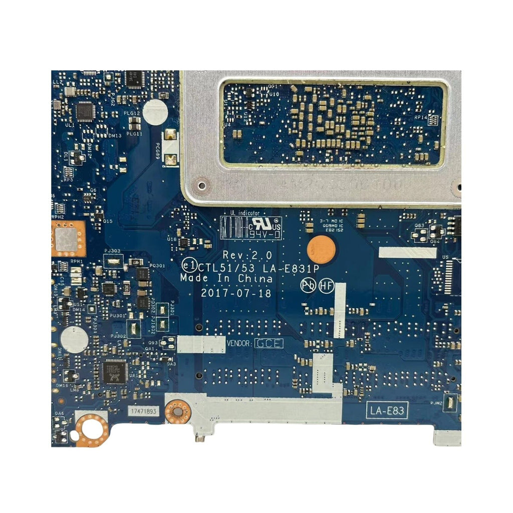 HP Pavilion 15-BW Motherboard LA-E831P CTL51/53 with AMD A10-9620P CPU 924718-601 - Bighao-Era Laptop part