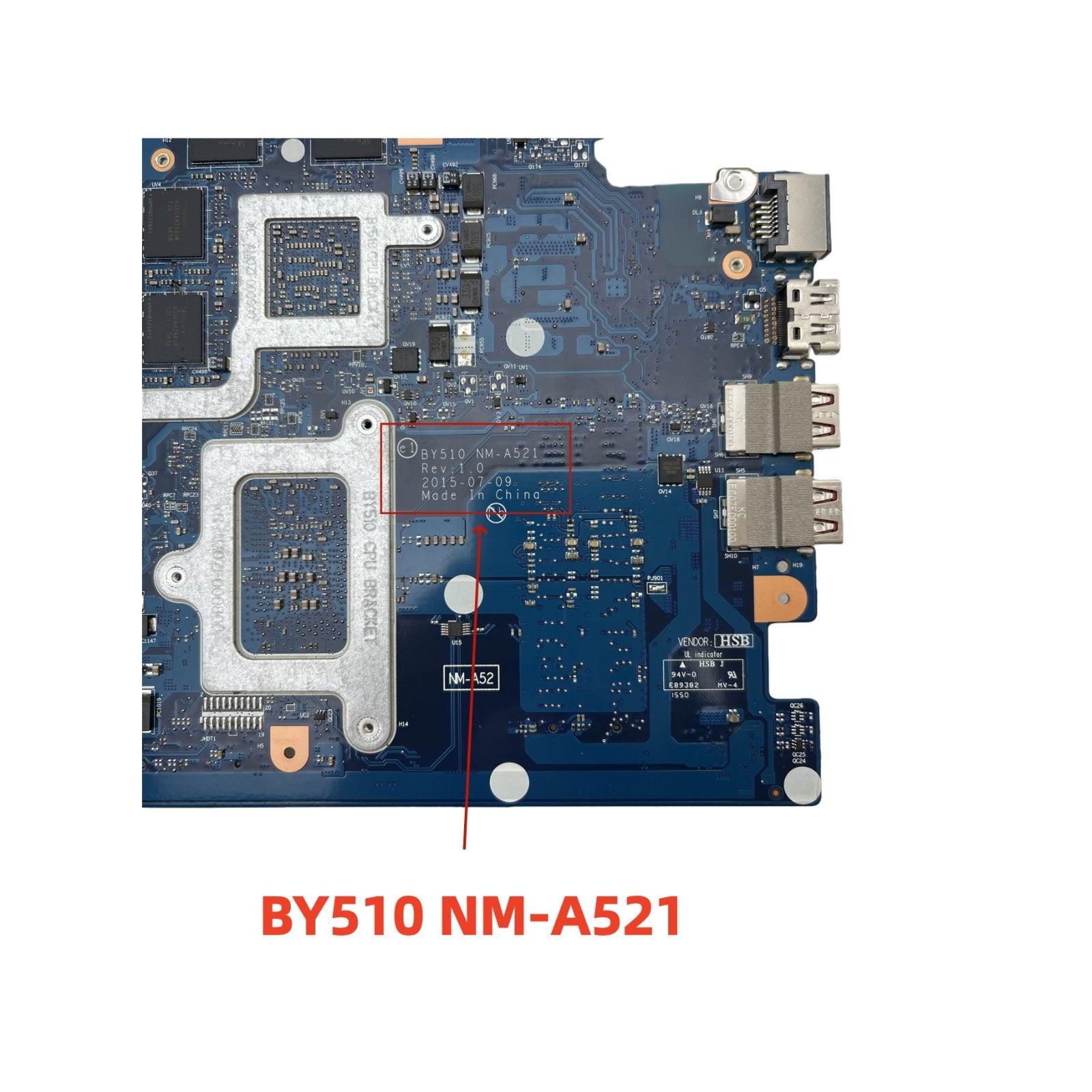 NM-A521 Lenovo Ideapad Y700-15ACZ Motherboard FX8800P R9-M385X 1GB/4GB-GPU - Bighao-Era Laptop part