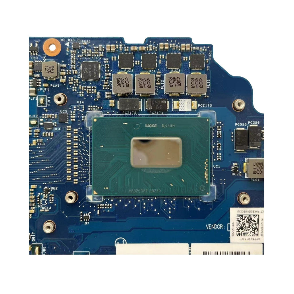 HP ZBook 15V G5 Motherboard LA-F851P DPF52 L25090-601 i5-8300H P6000 4G-GPU - Bighao-Era Laptop part