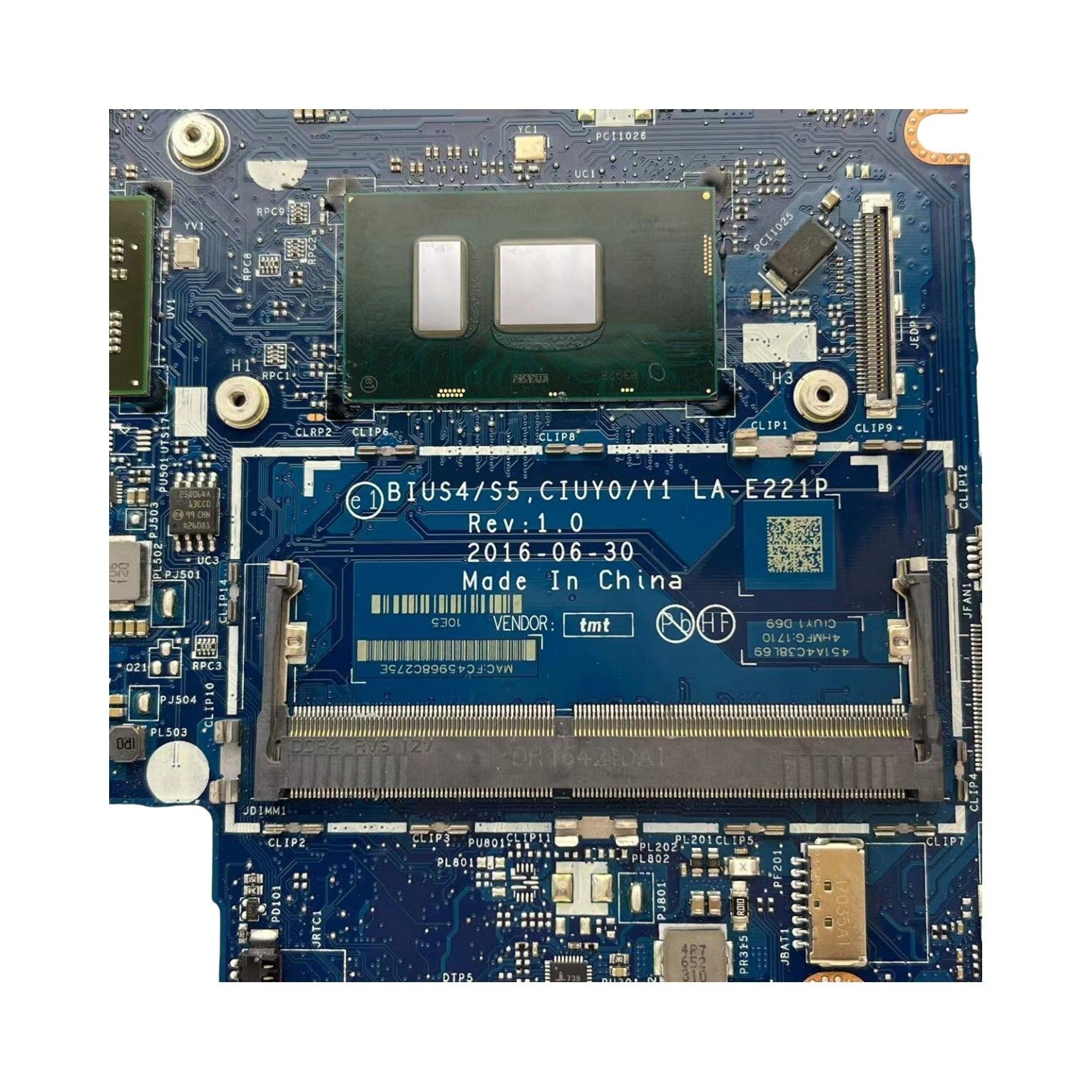 Lenovo FLEX 4-1580 Motherboard 5B20M32599 R7 M460-2G GPU i5-7200U LA-E221P - Bighao-Era Laptop part