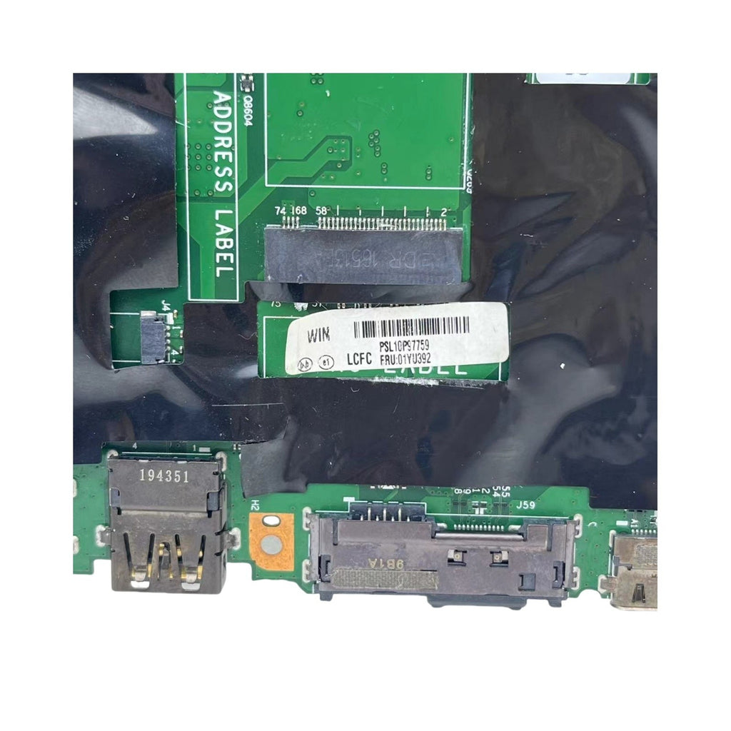 NM-B861 Lenovo X1 Carbon 7th Gen Motherboard i7-8665U 16GB - Bighao-Era Laptop part