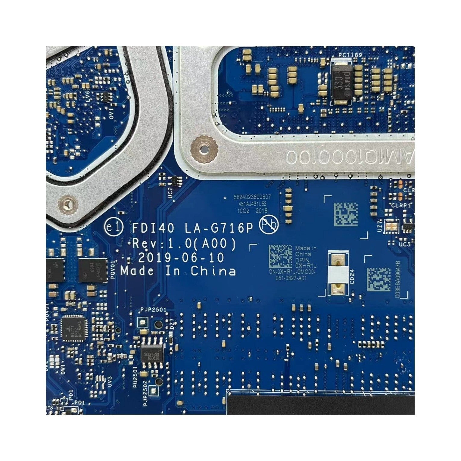 DELL Inspiron 3580 Motherboard LA-G716P with i5-10210U and R5 M435 V2G GPU - Bighao-Era Laptop part