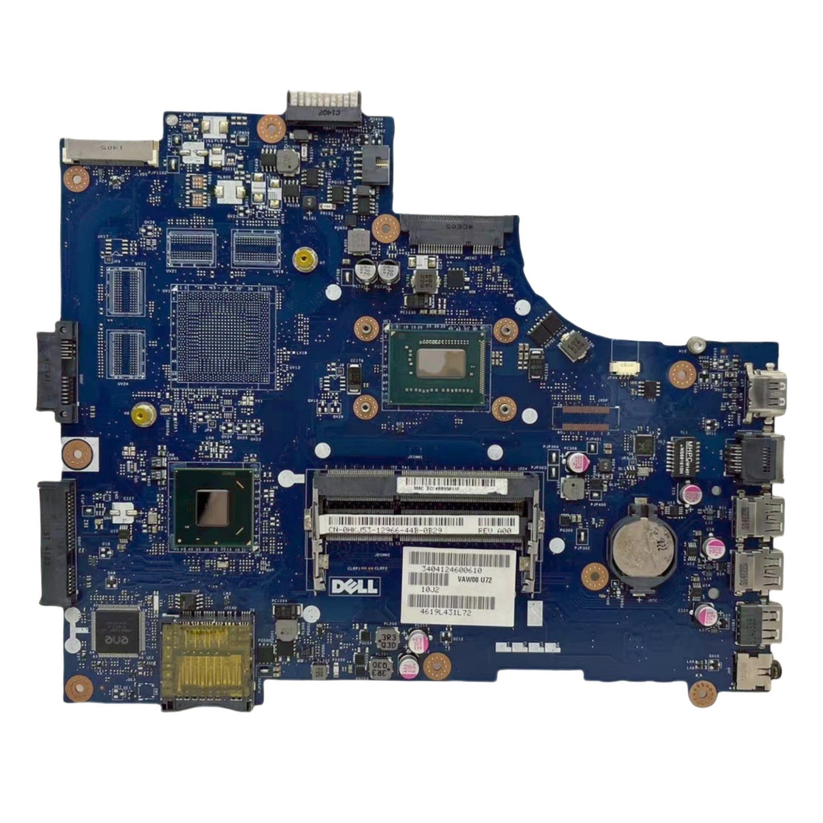 Dell Inspiron 3521 Motherboard LA-9104P CN-0HKJ53 with i3-3217U HM76 - Bighao-Era Laptop part