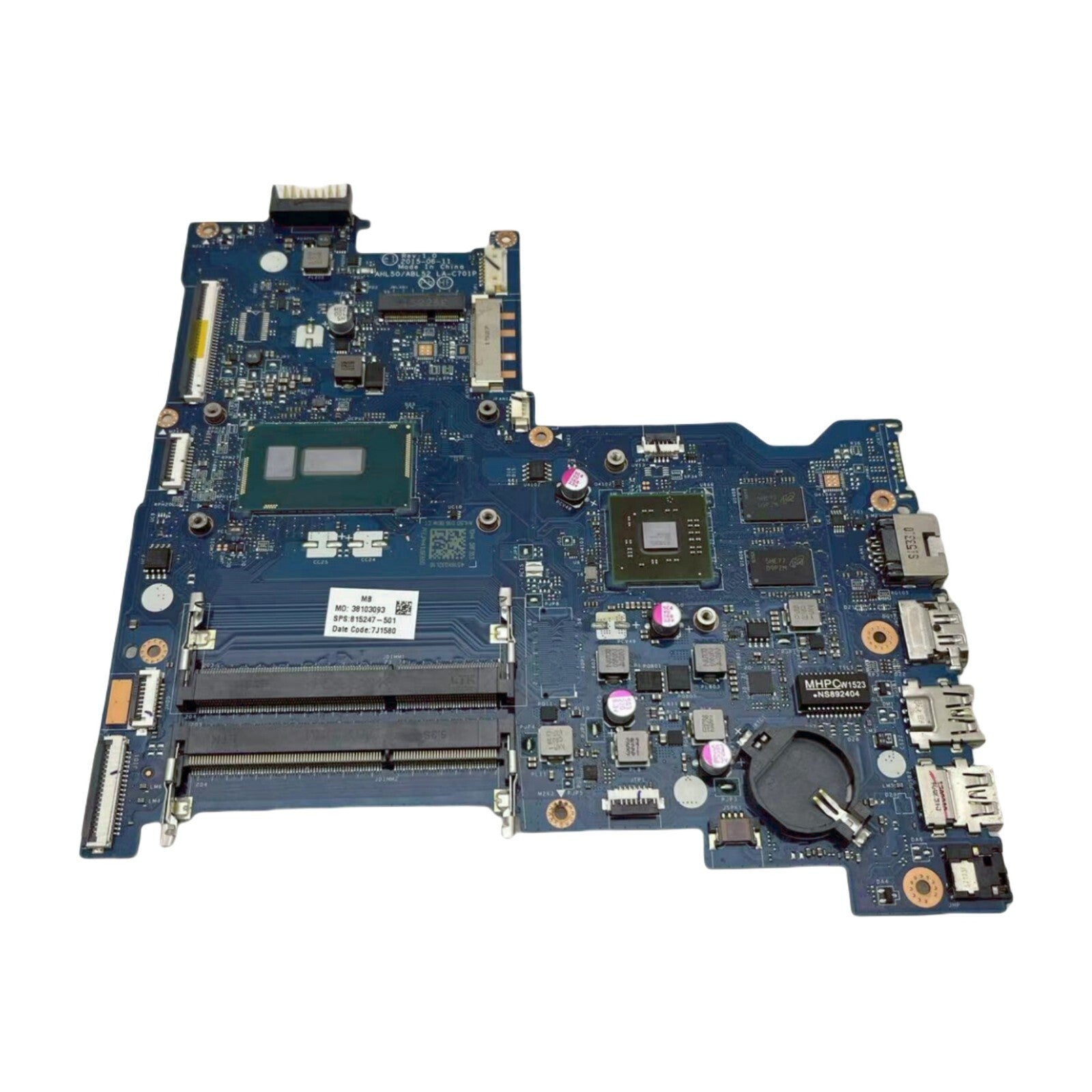 LA-C701P HP Pavilion 15-AC Motherboard i7-5500U R5 M330 2GB GPU 815247-501 - Bighao-Era Laptop part
