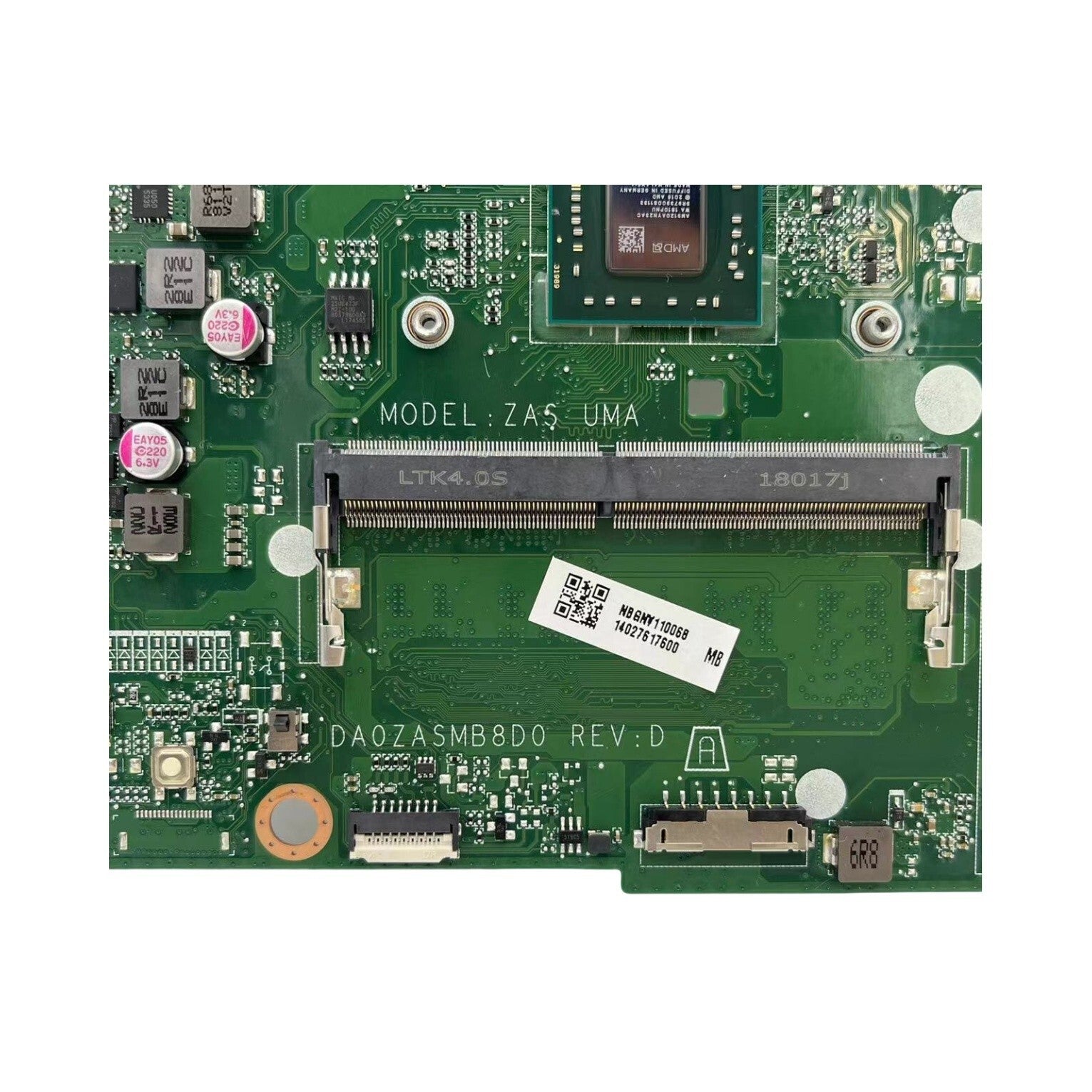 Acer Aspire A315-21 Motherboard DA0ZASMB8D0 with A4-9120 CPU and 4GB NBGNV11006 - Bighao-Era Laptop part