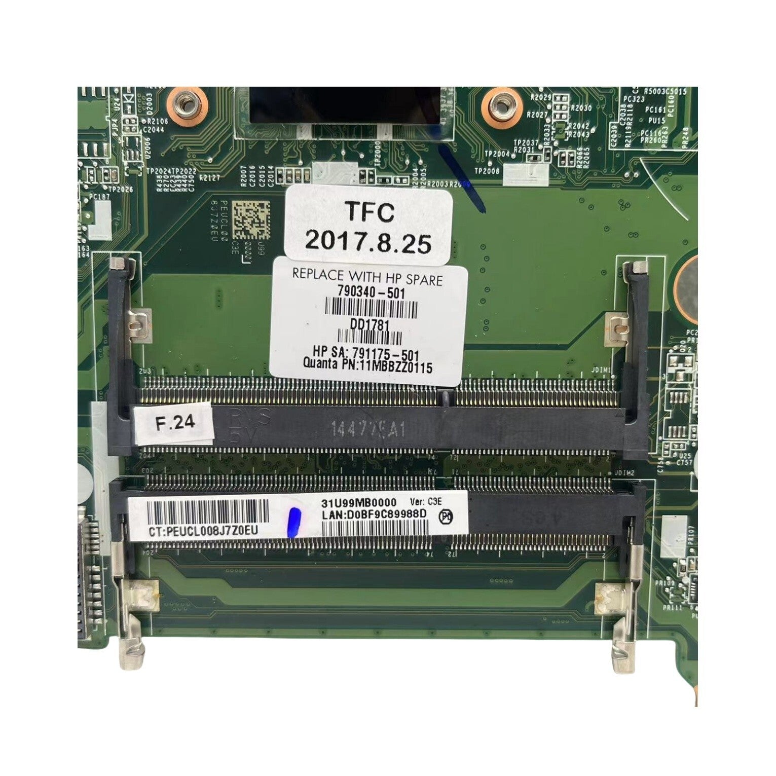 HP Pavilion 15-F Laptop Motherboard DA0U99MB6C0 Compatible with E1-6010 CPU 790340-501/001 - Bighao-Era Laptop part