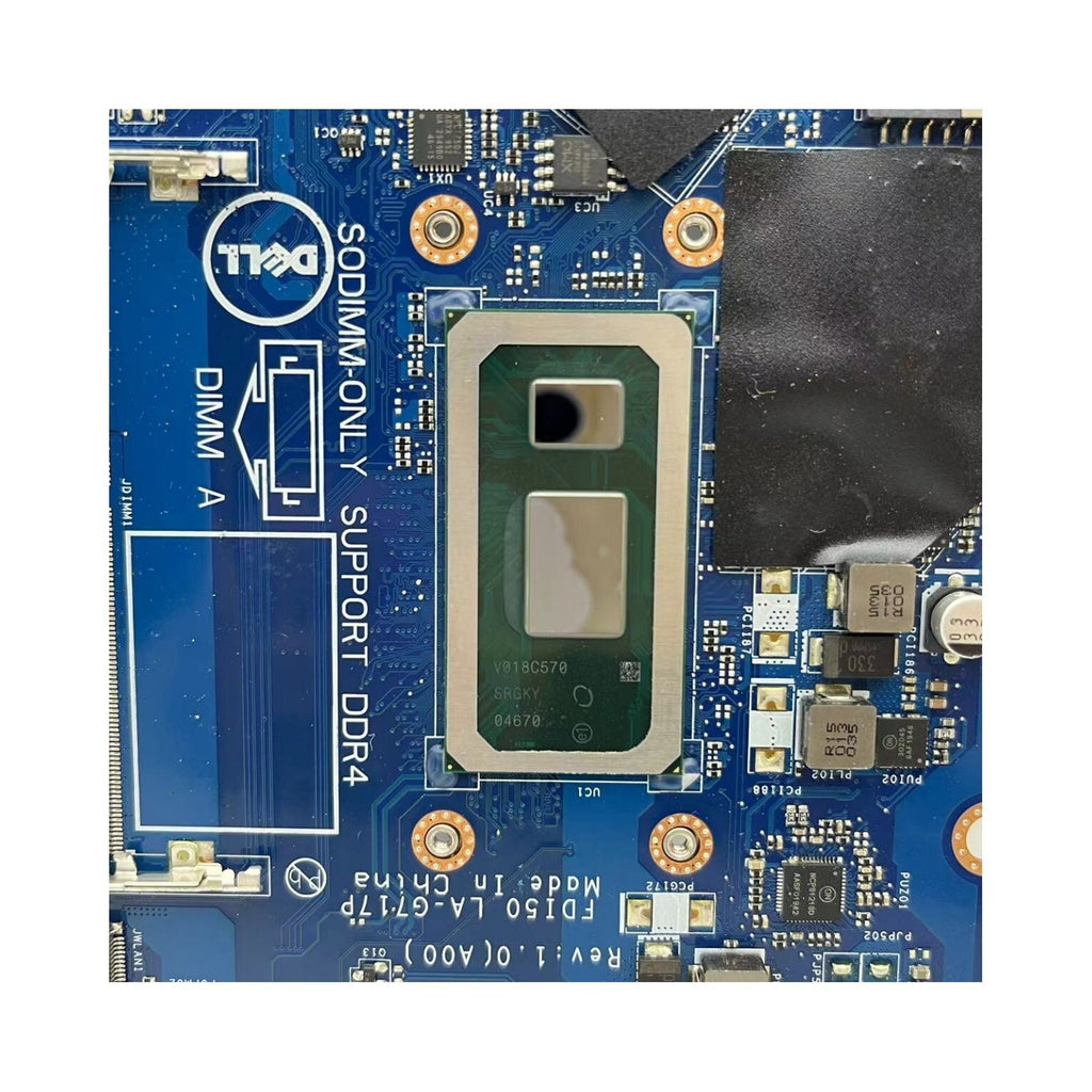 Dell 3490/3590/3790/5494/5594 Motherboard LA-G717P with i5-10210U CPU CN-06FMPV - Bighao-Era Laptop part