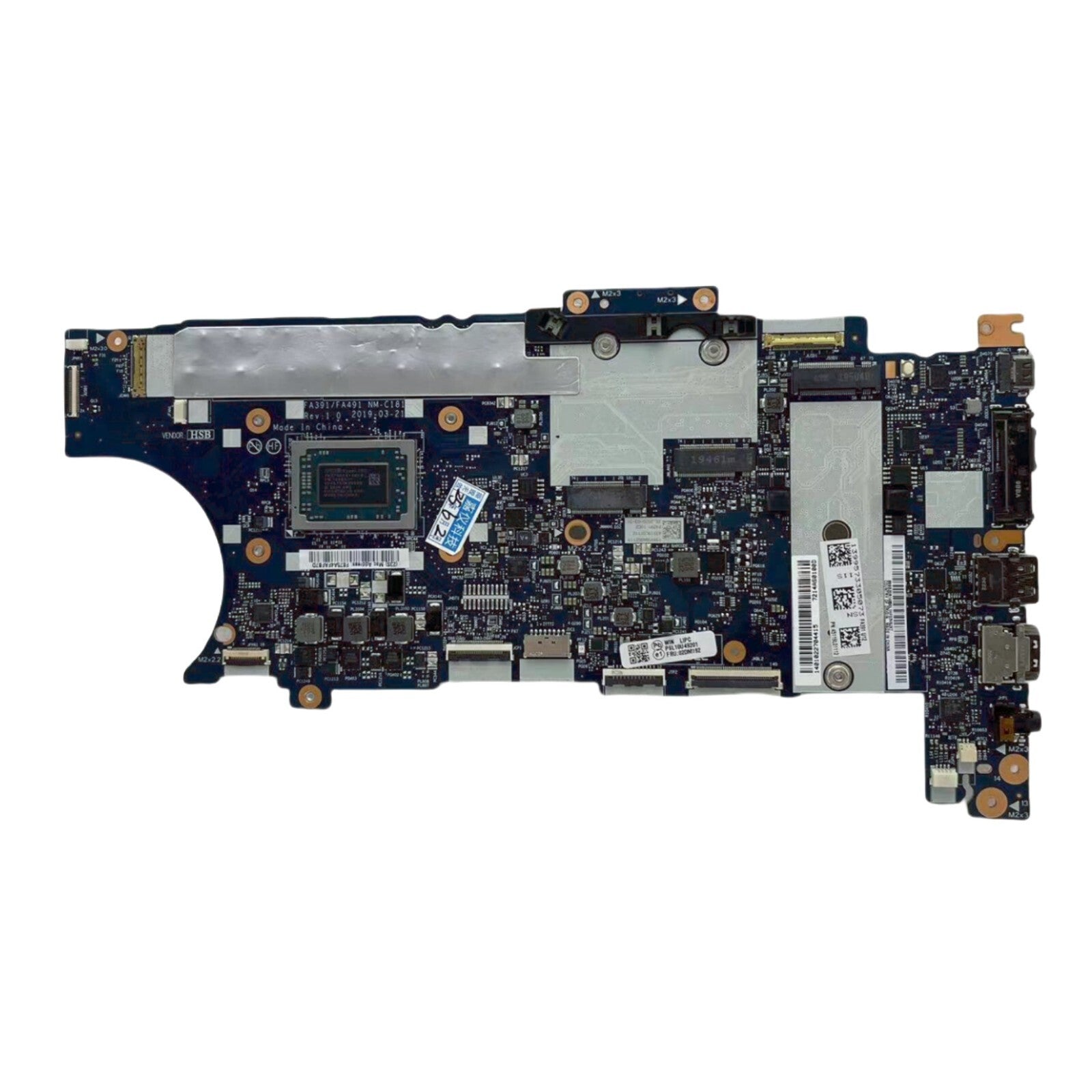 FRU:02DM192 NM-C181 For Lenovo ThinkPad X395 Laptop Motherboard R7-3700U 8GB - Bighao-Era Laptop part