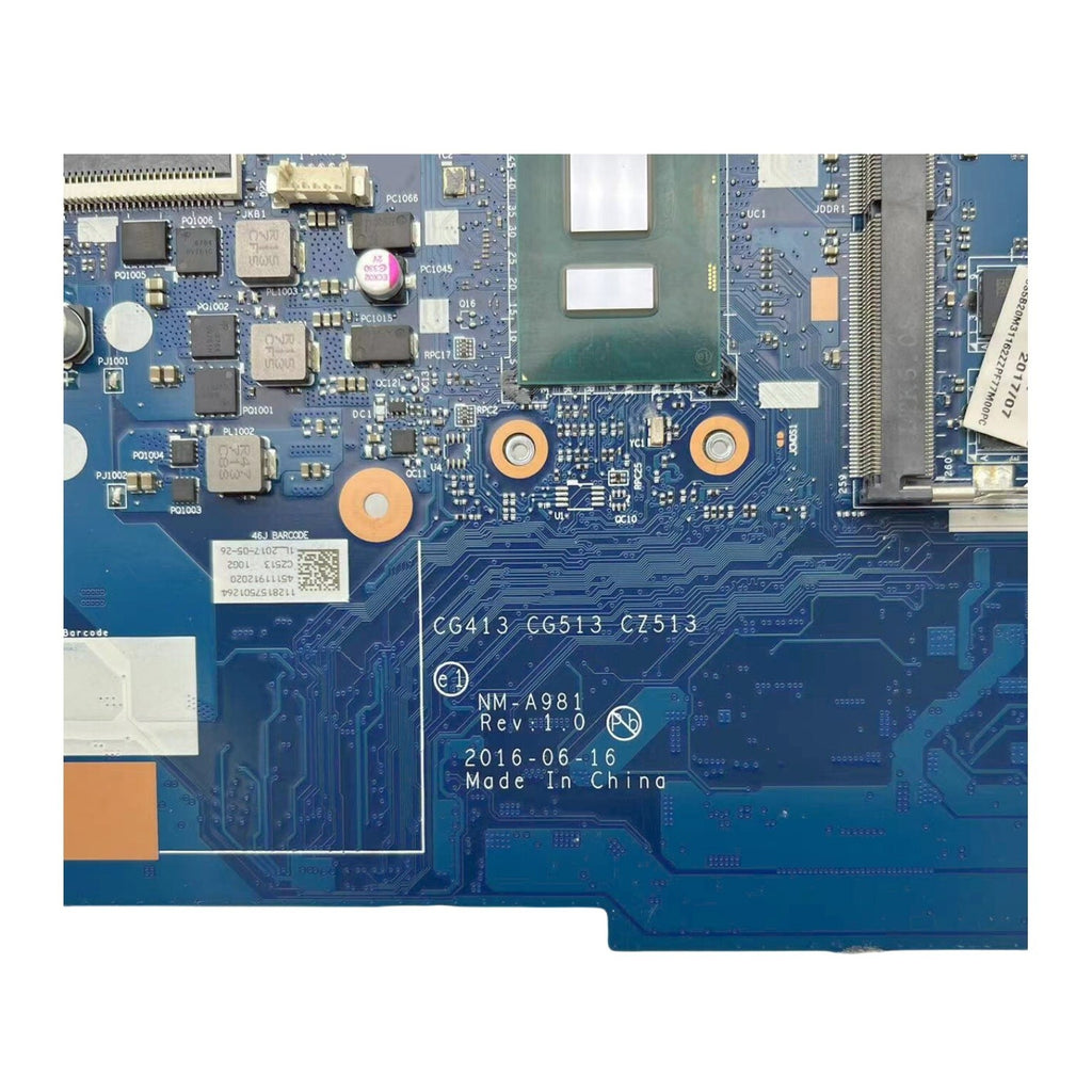 Lenovo Ideapad 510-15IKB Motherboard NM-A981 i7-7500U 940MX/2G 4GB for Optimal Performance - Bighao-Era Laptop part