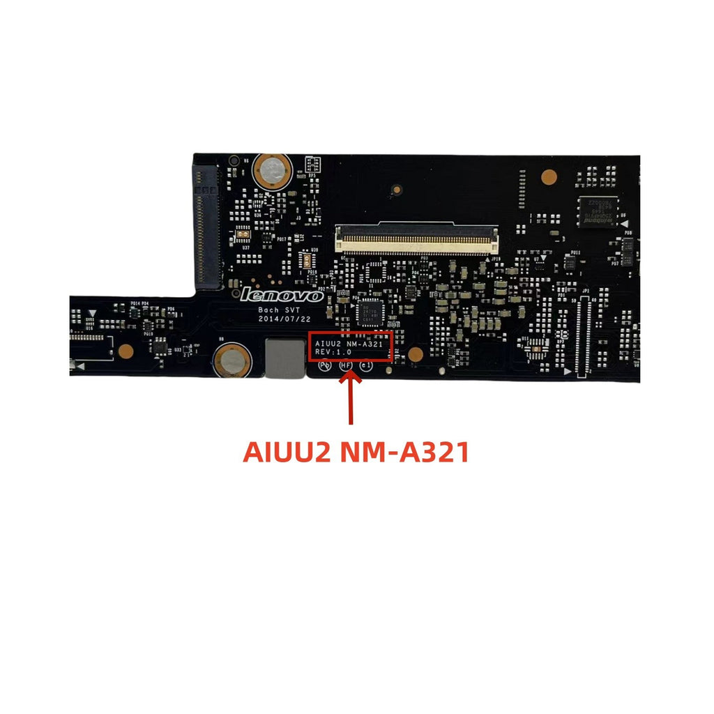5B20H30465 Lenovo Yoga 3 Pro 1370 Motherboard M-5Y71 CPU 8GB AIUU2 NM-A321 - Bighao-Era Laptop part