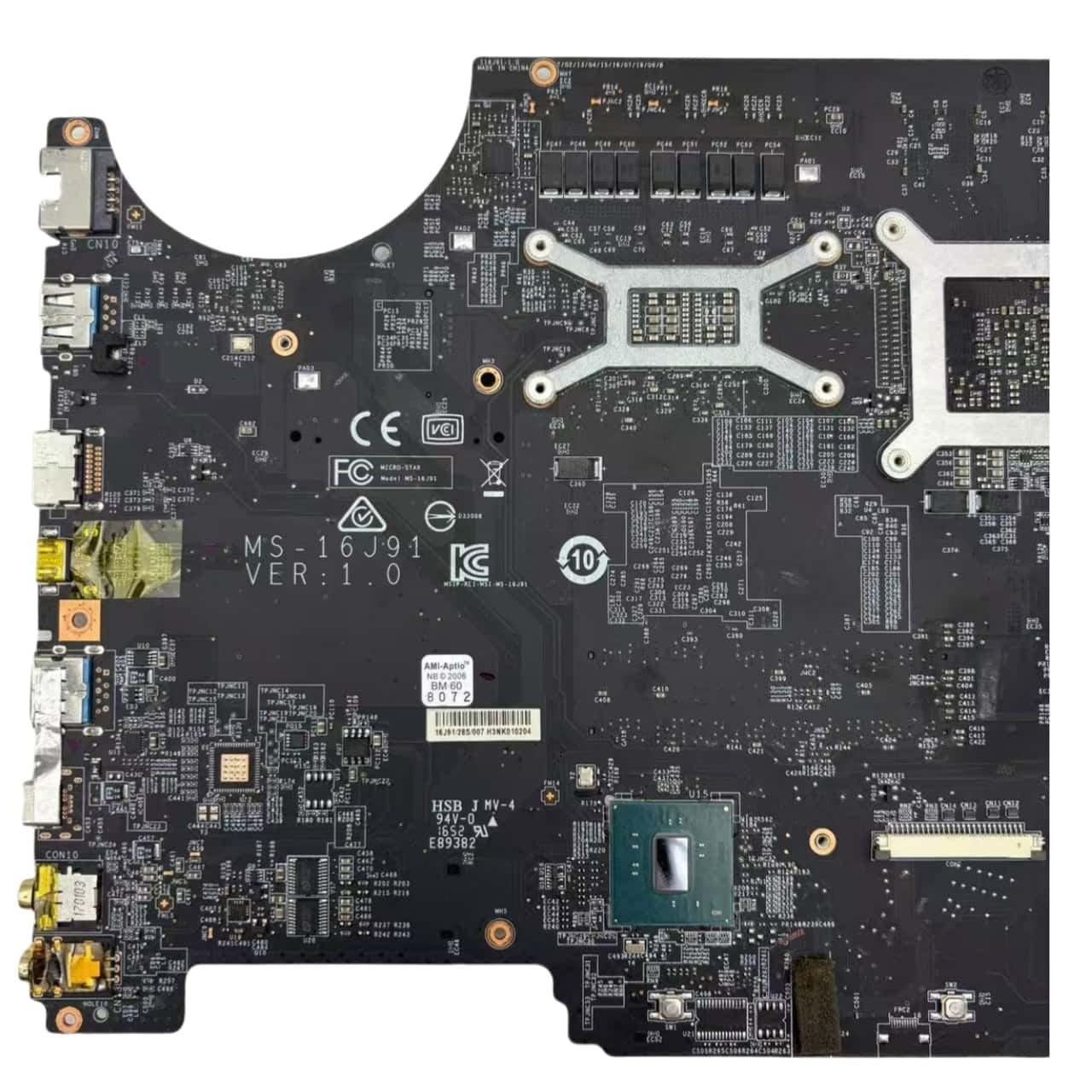 MSI GL62m 7RD Motherboard MS-16J91 with i5-7300HQ CPU and RTX1050 2GB Graphics - Bighao-Era Laptop part