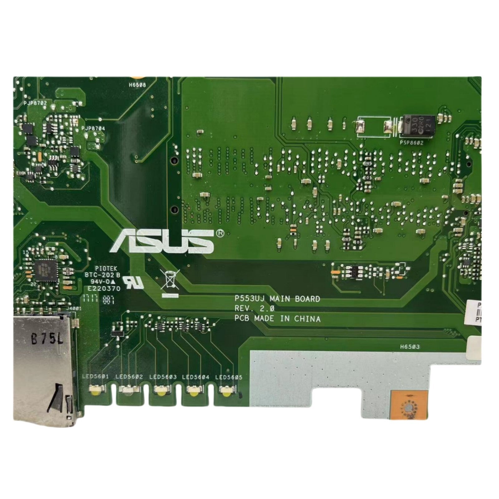 ASUS P553UJ Motherboard 60NX0140-MB1020 for P2540UA P2540UJ PE553UA with i5-7200 - Bighao-Era Laptop part