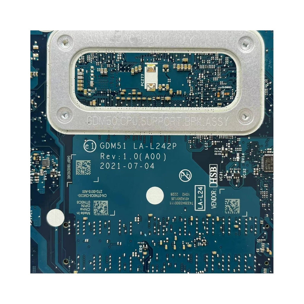 LA-L242P Dell Inspiron 15 3511 Motherboard CN-0TN0C6 i7-1165G7 CPU MX350 2G Replacement - Bighao-Era Laptop part