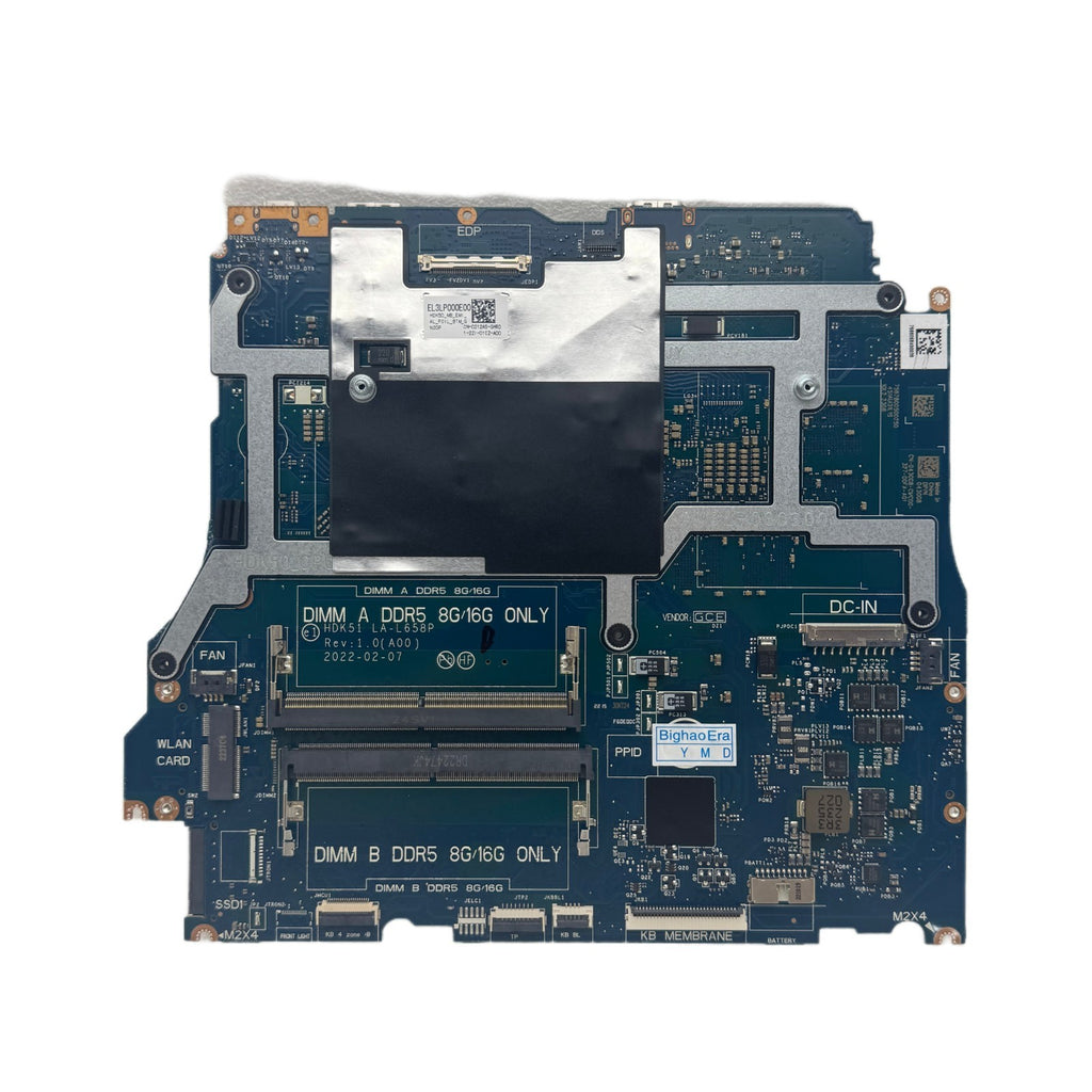 Dell G15 5525 Motherboard R7-6800H CPU RTX3050Ti 4GB-GPU DDR5 LA-L658P CN-043GG8 - Bighao-Era Laptop part
