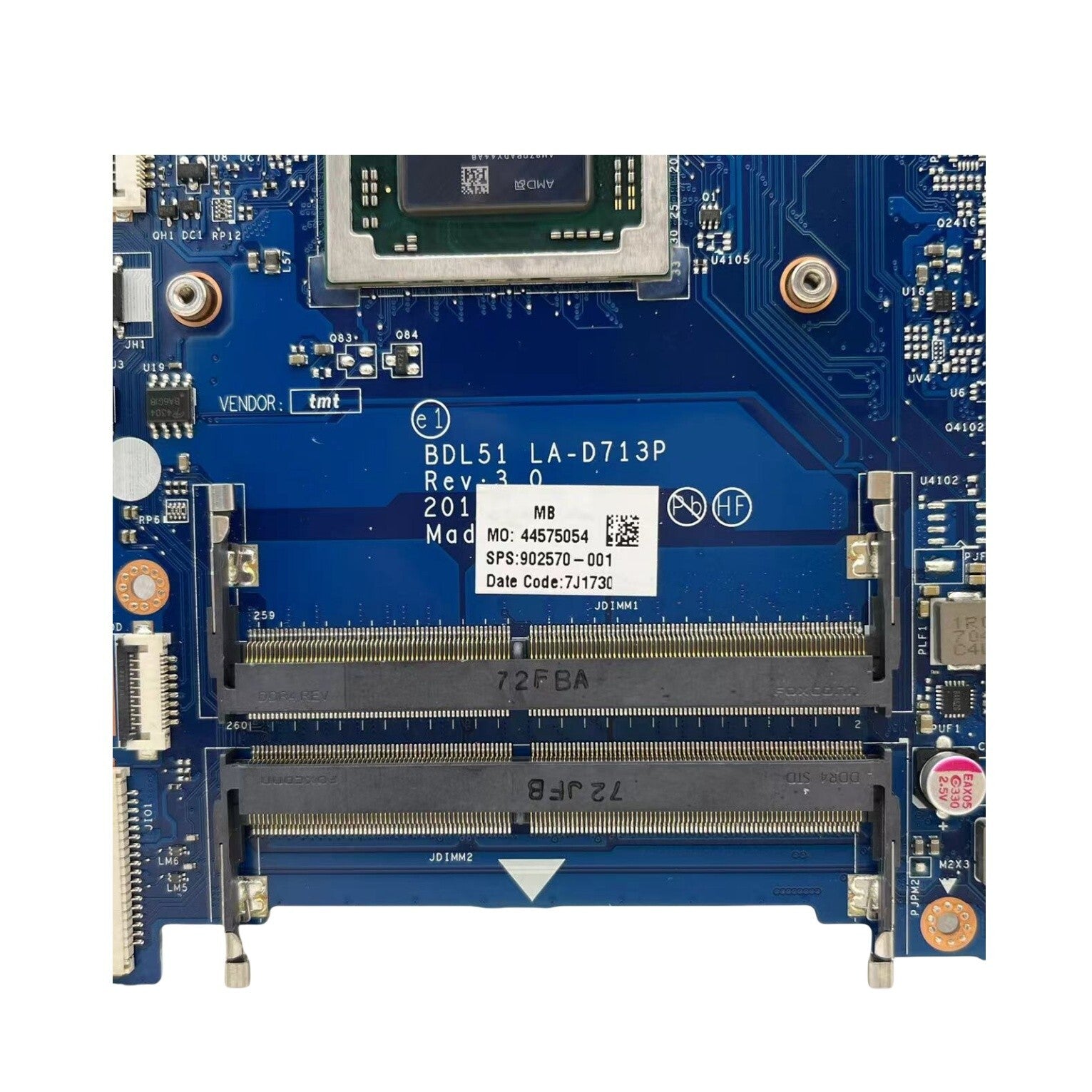 BDL51 LA-D713P Motherboard for HP Pavilion 15-BA with A12-9700P CPU 902570-601 - Bighao-Era Laptop part