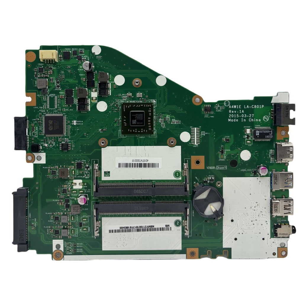 LA-C801P A4W1E For Acer Aspire ES1-420 ES1-421 Motherboard With E1 A4 A8 CPU - Bighao-Era Laptop part