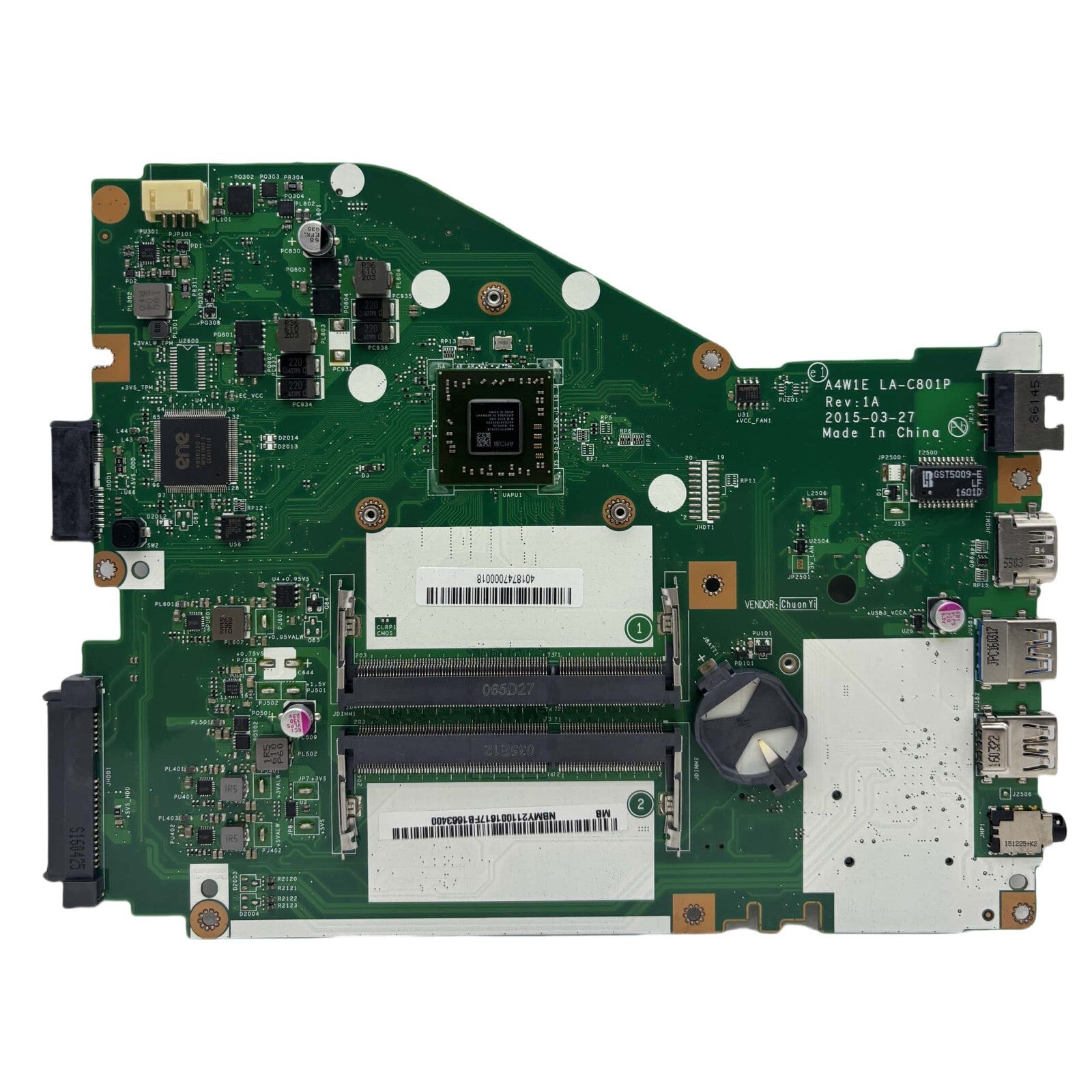 LA-C801P A4W1E For Acer Aspire ES1-420 ES1-421 Motherboard With E1 A4 A8 CPU - Bighao-Era Laptop part