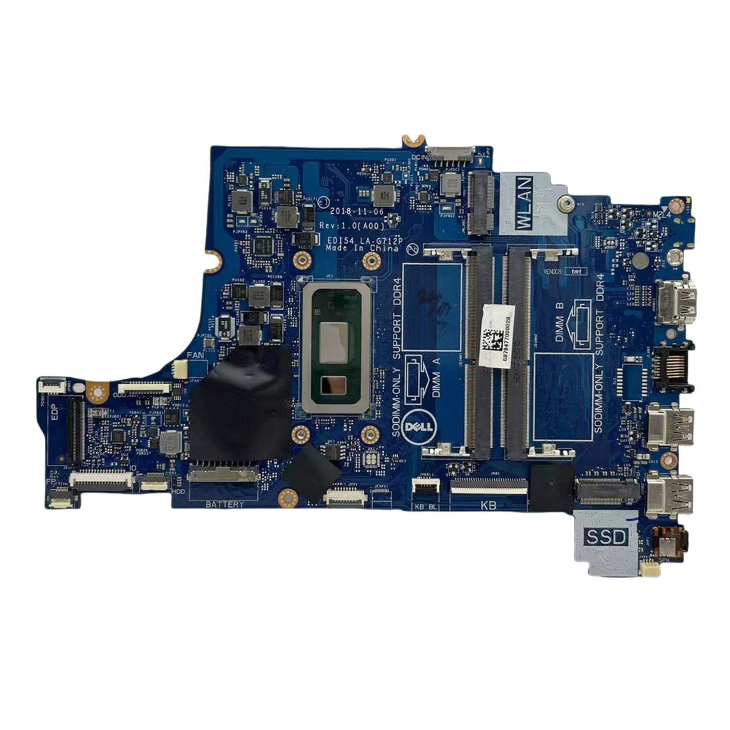 EDI54 LA-G712P For Dell Inspiron 3583 Laptop Motherboard Celeron 4205U CPU UMA - Bighao-Era Laptop part