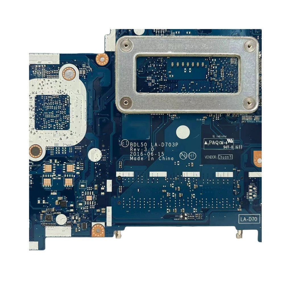 858583-601 For HP 250 G5 Laptop Motherboard With i3-5005U CPU BDL50 LA-D703P - Bighao-Era Laptop part