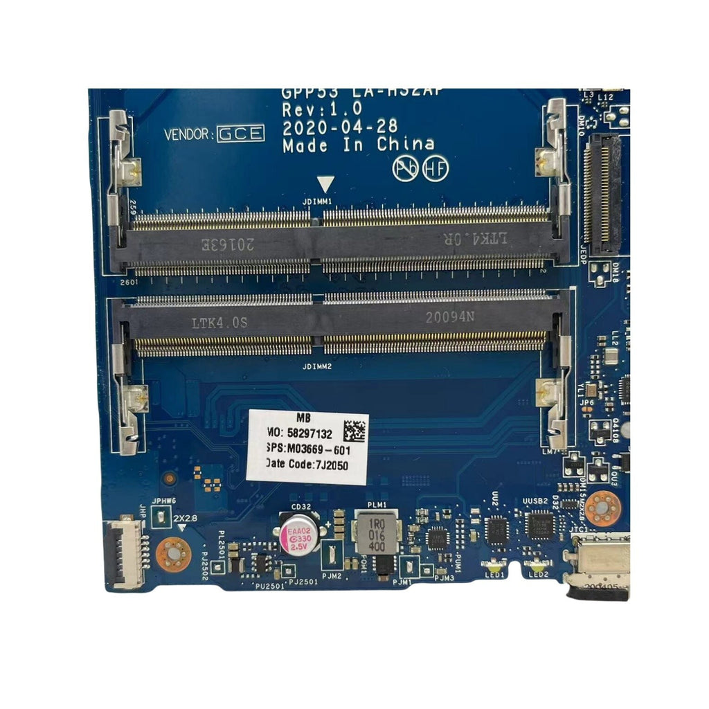 M03669-601 HP 15 Motherboard LA-H32AP for HP 15-GW 15s-GR 255 G8 with R3-3250U CPU - Bighao-Era Laptop part