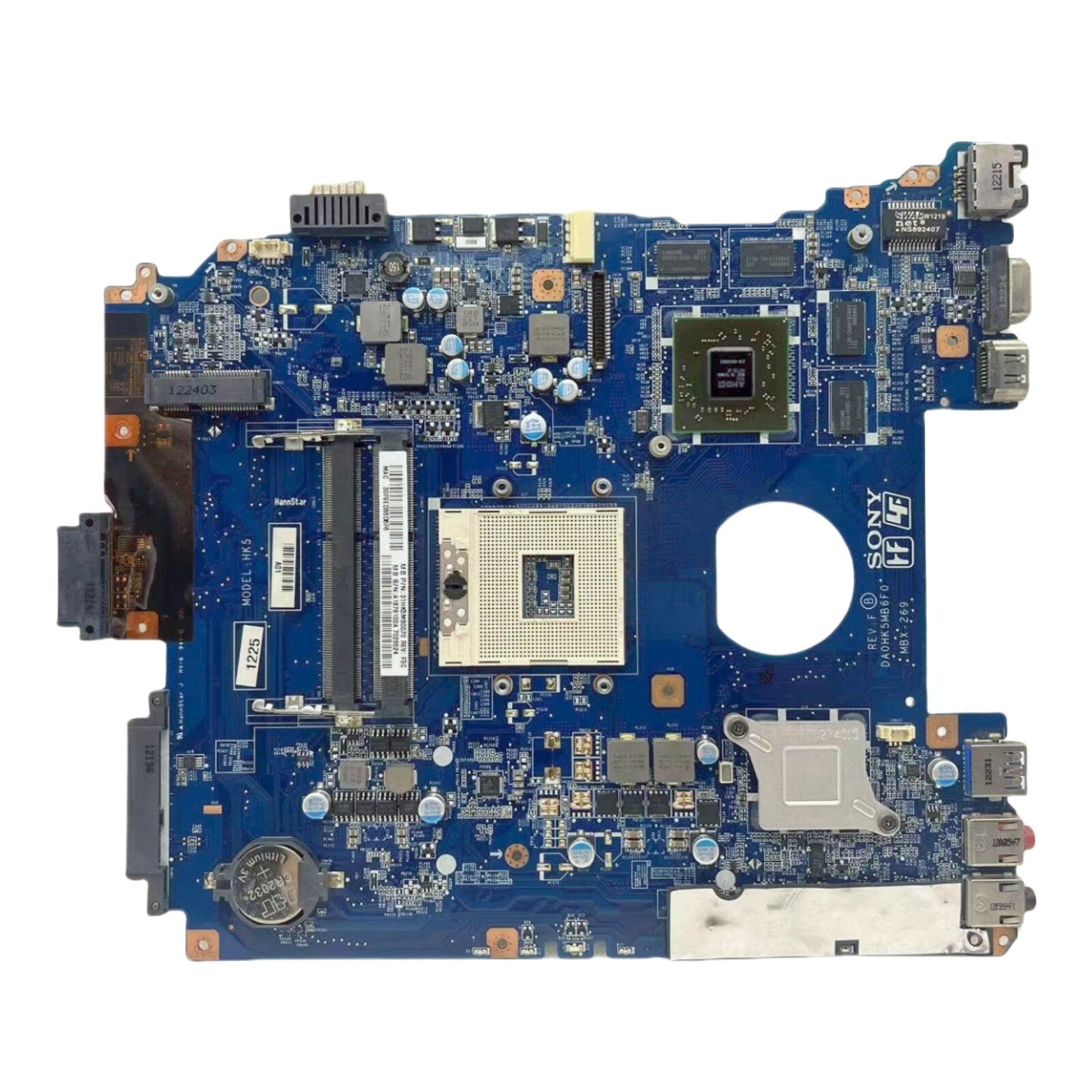 DA0HK5MB6F0 HK5 For Sony VAIO SVE15 MBX-269 Motherboard HD7670M 2GB A1876100A - Bighao-Era Laptop part