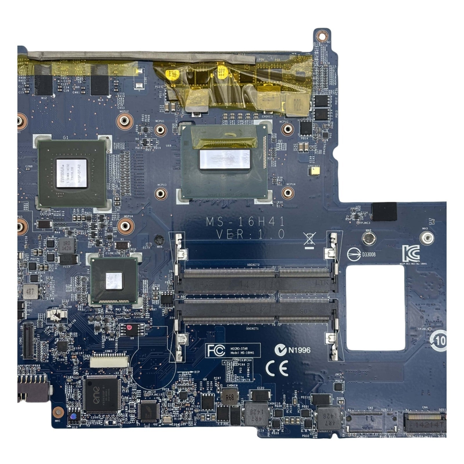 MS-16H41 Motherboard for MSI GS60 2PL with i7-4710HQ CPU and GTX850M 2GB GPU DDR3 - Bighao-Era Laptop part