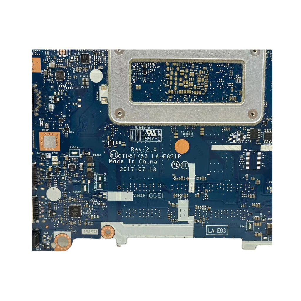 LA-E831P HP Pavilion 15-BW Motherboard 924723-601 A10-9620P CPU R7 M340 2G - Bighao-Era Laptop part
