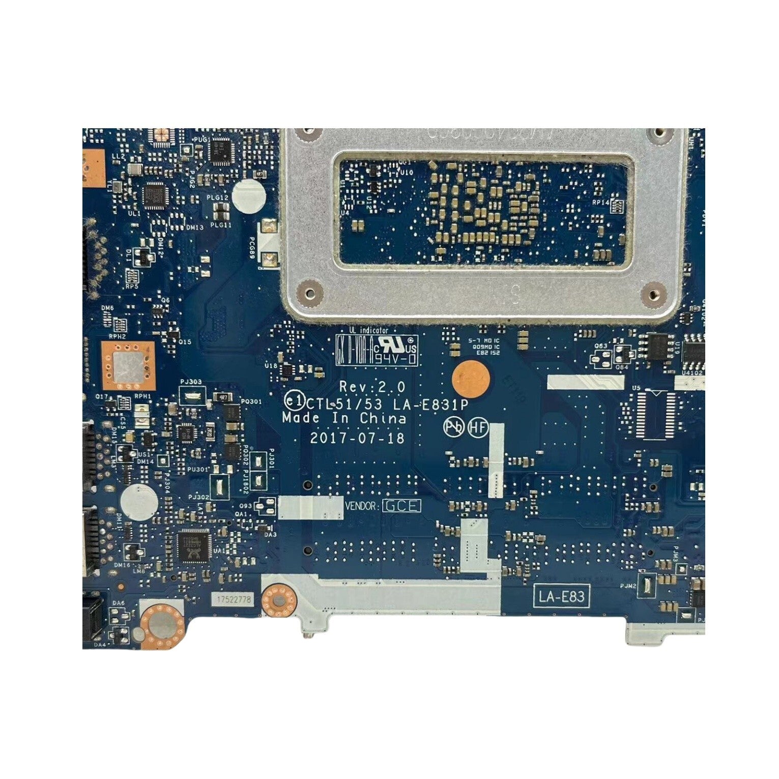 LA-E831P HP Pavilion 15-BW Motherboard 924723-601 A10-9620P CPU R7 M340 2G - Bighao-Era Laptop part