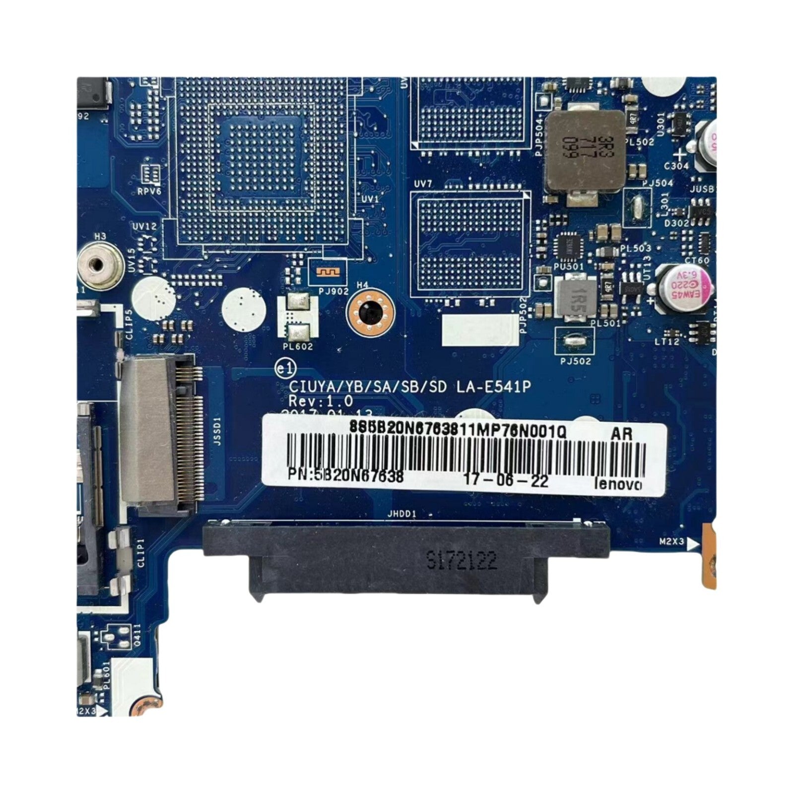 PN:5B20N67638 For Lenovo Yoga 520-14IKB Motherboard Core i5-7200U CPU LA-E541P - Bighao-Era Laptop part