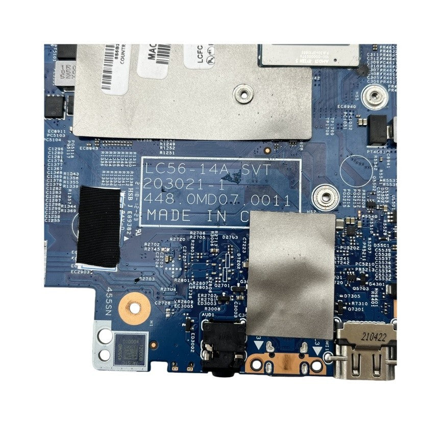 5B21B84829 Lenovo Ideapad Flex 5-14ALC05 Motherboard R3-5300U 4GB 203021-1 - Bighao-Era Laptop part
