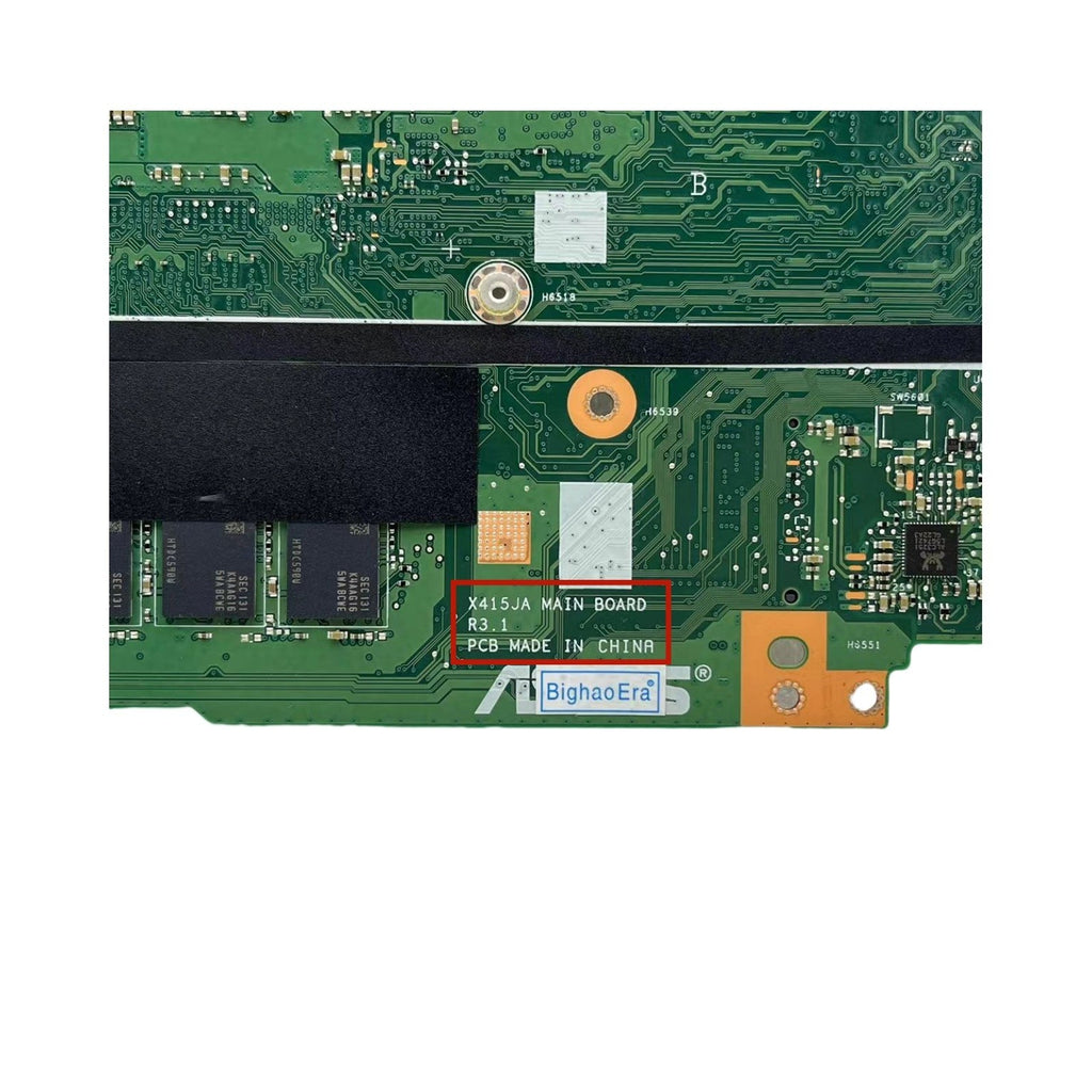 X415JA ASUS VivoBook motherboard X415JAB X415JAB X515J i3-1005G1 4GB-RAM - Bighao-Era Laptop part