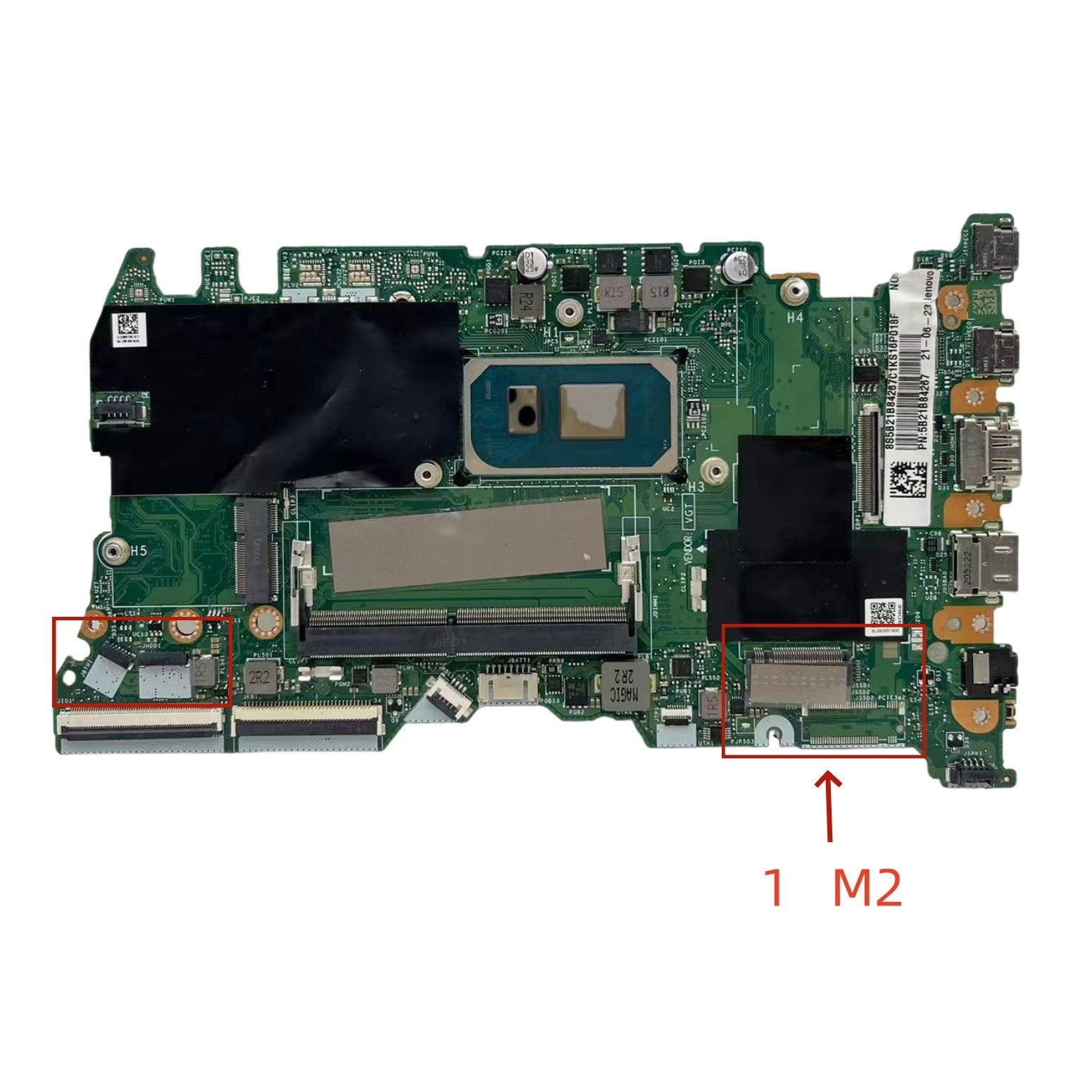 Lenovo ThinkPad 14 G2 Motherboard LA-K051P i5-1135G7 8GB UMA 5B21B84267 - Bighao-Era Laptop part
