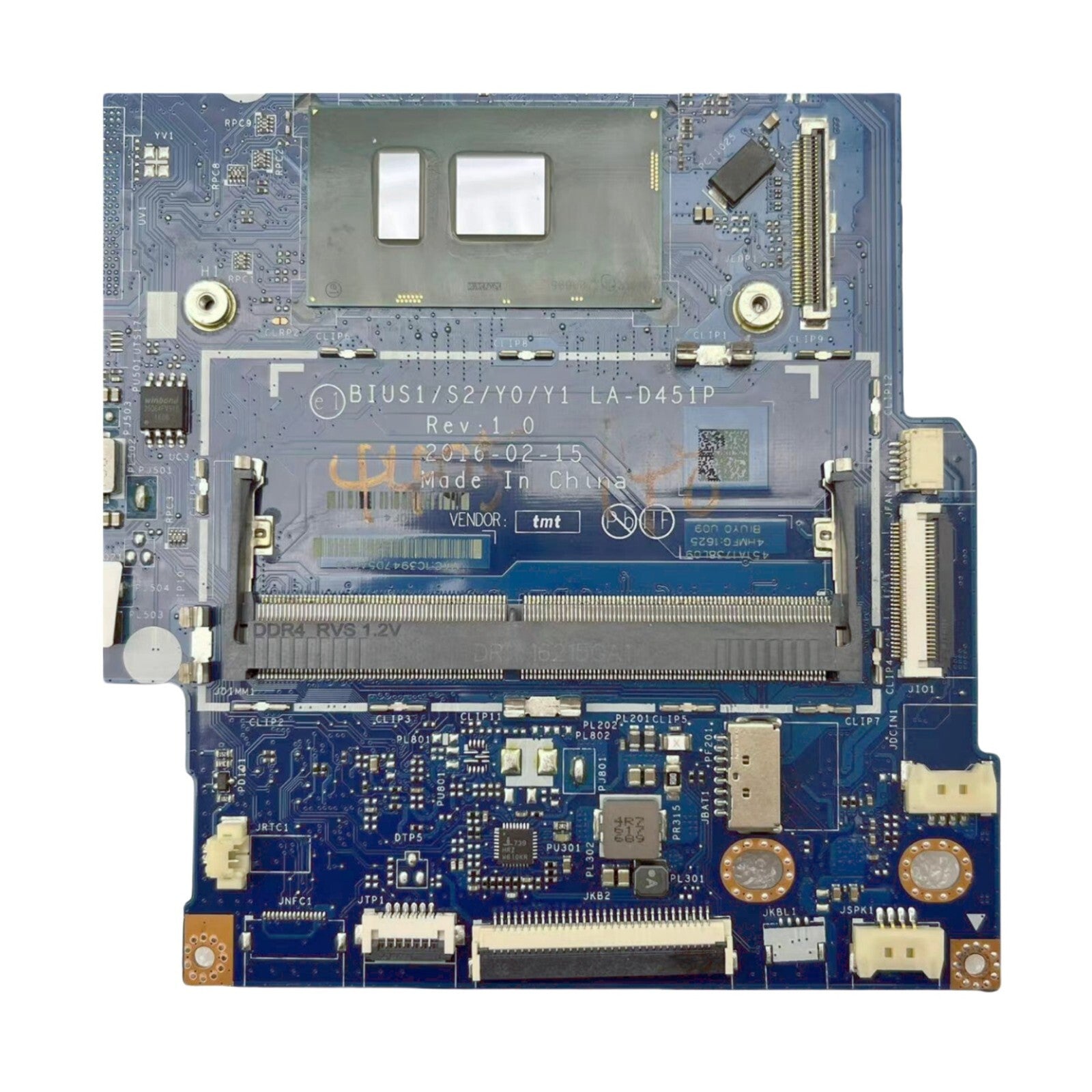 5B20L46044 Lenovo Flex 4-1470 Motherboard LA-D451P with Pentium 4405U CPU - Bighao-Era Laptop part