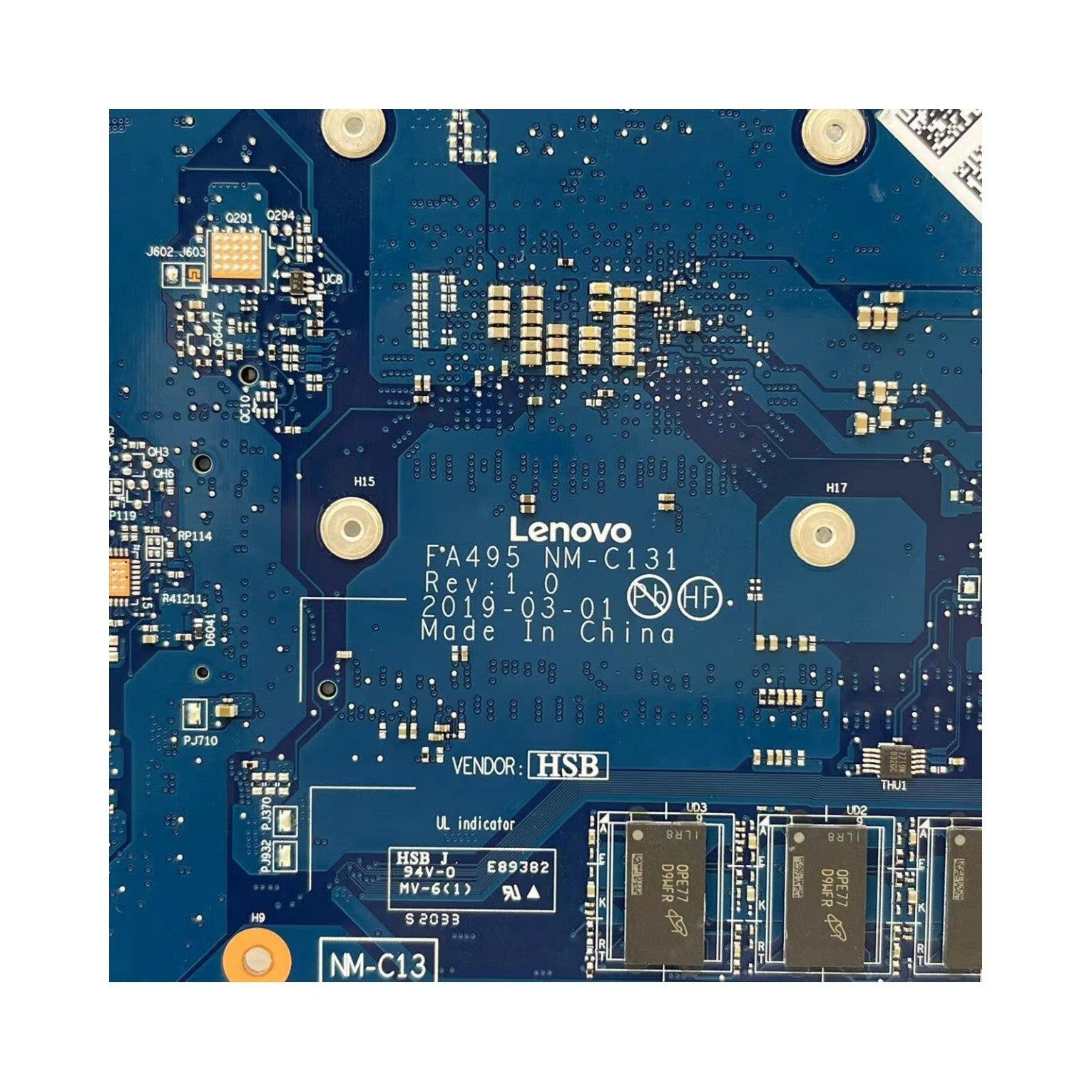 FRU:02DM040 Lenovo ThinkPad T495 Motherboard NM-C131 R7-3700U 8GB UMA FA495 - Bighao-Era Laptop part